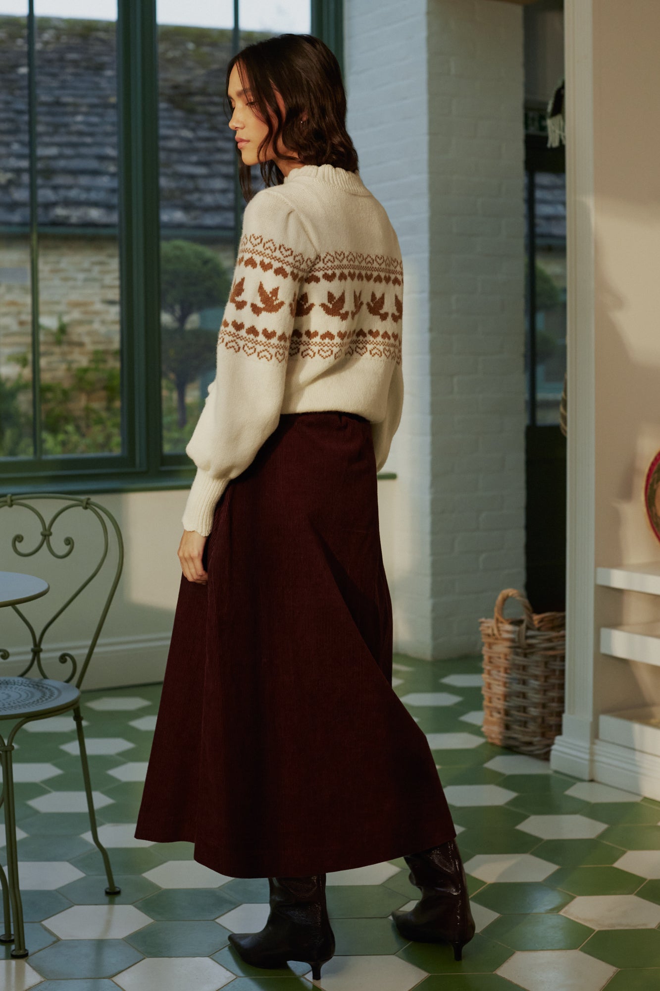 Pearl Plum Skirt