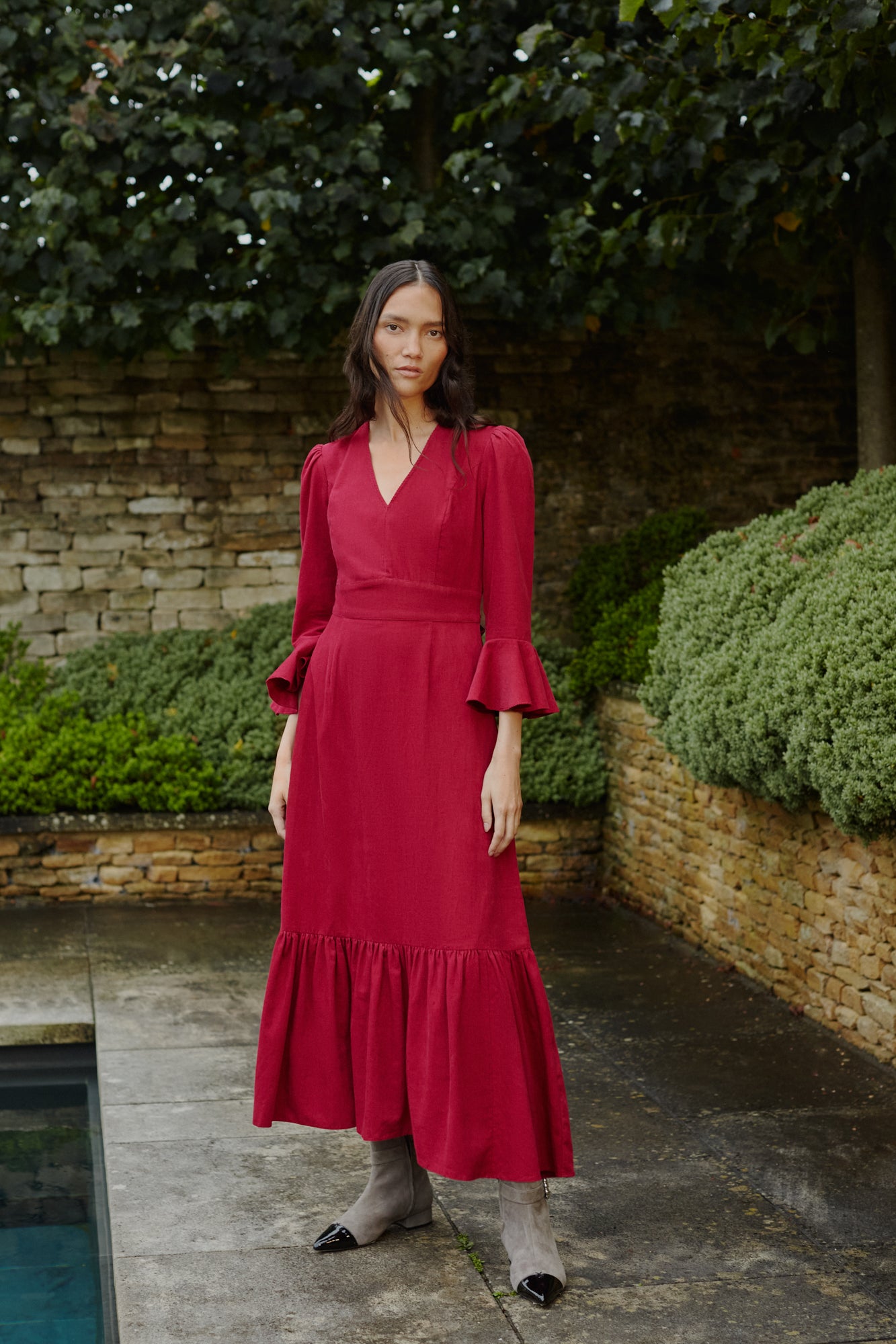 Railey Berry Dress
