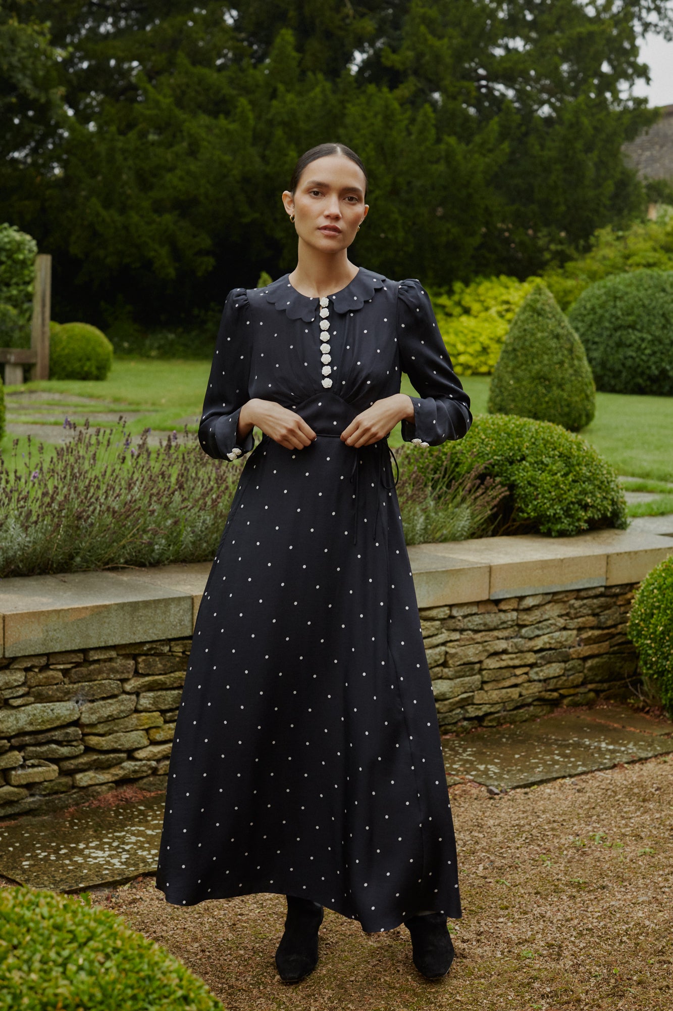Romy Polka Dot Dress