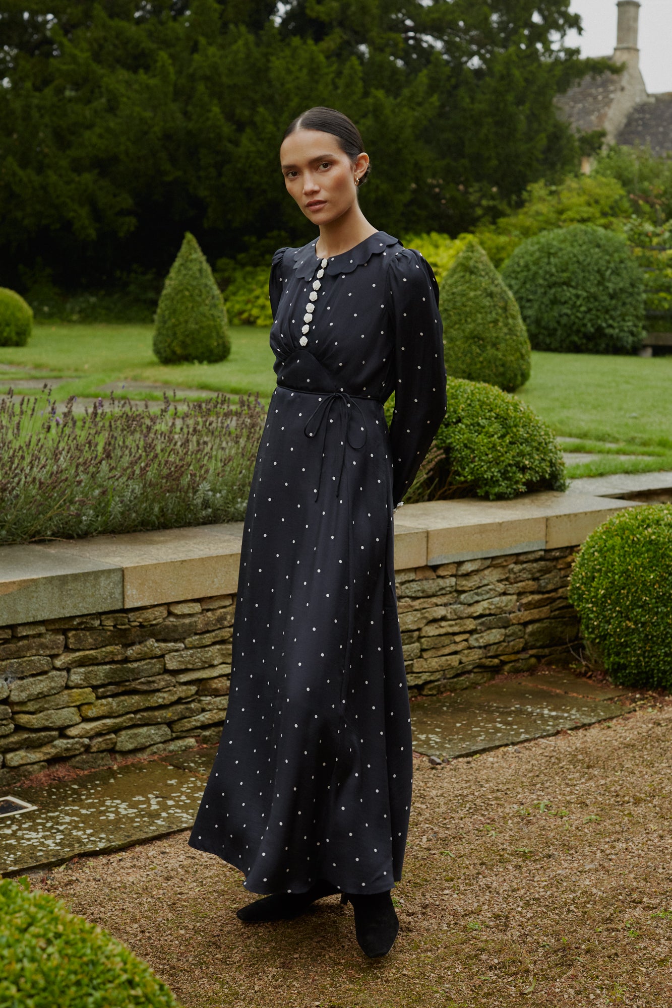 Romy Polka Dot Dress