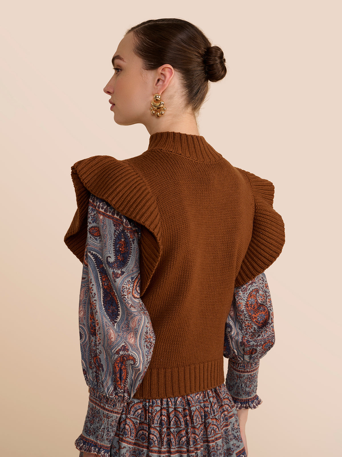 Clementine Caramel Tabard