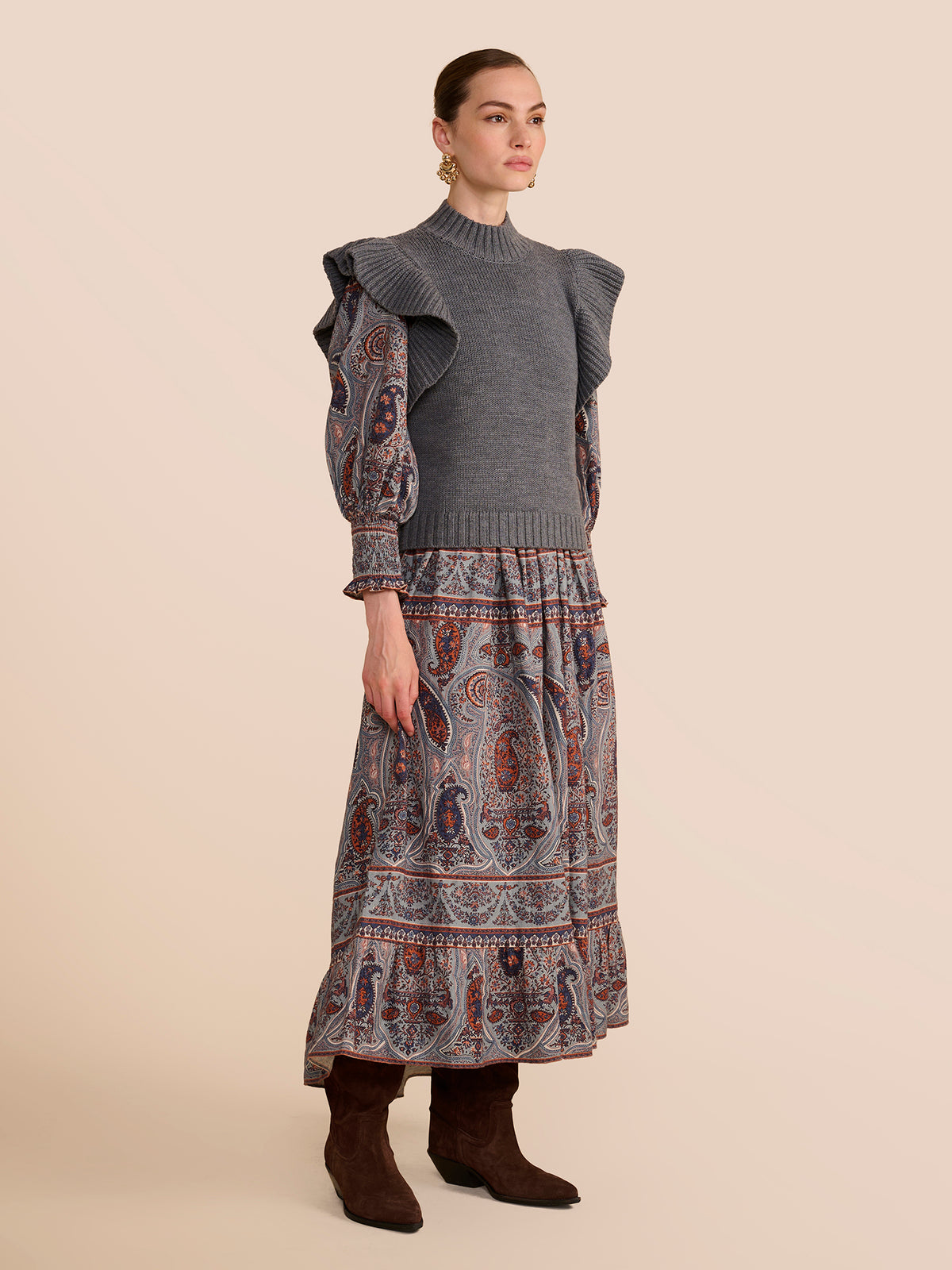 Clementine Grey Tabard