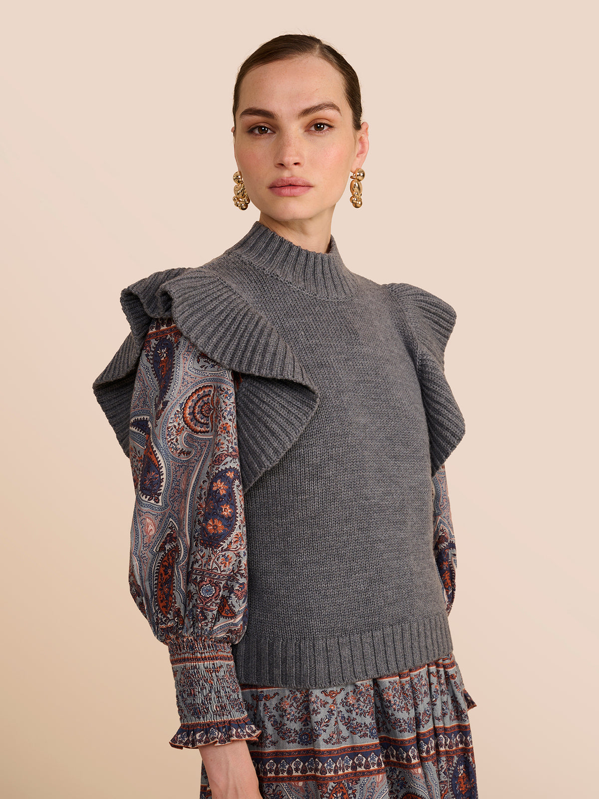 Clementine Grey Tabard