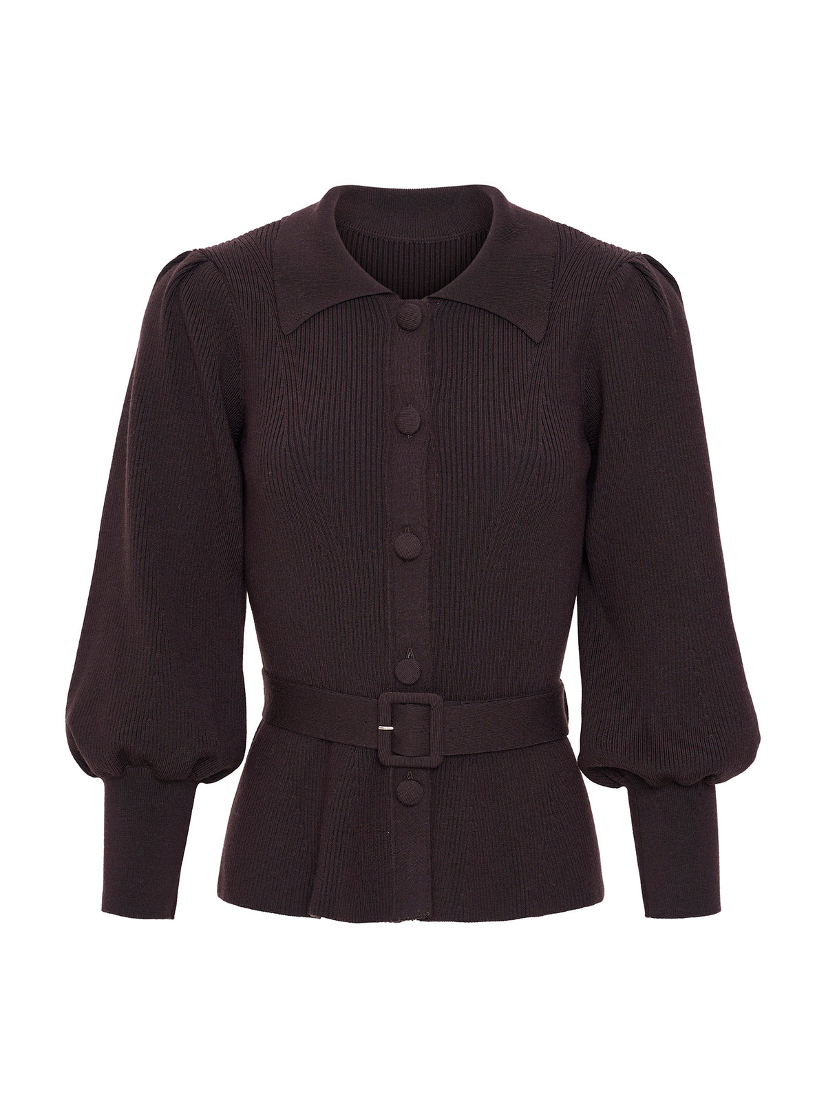 Cornelia Chocolate Knit Cardigan
