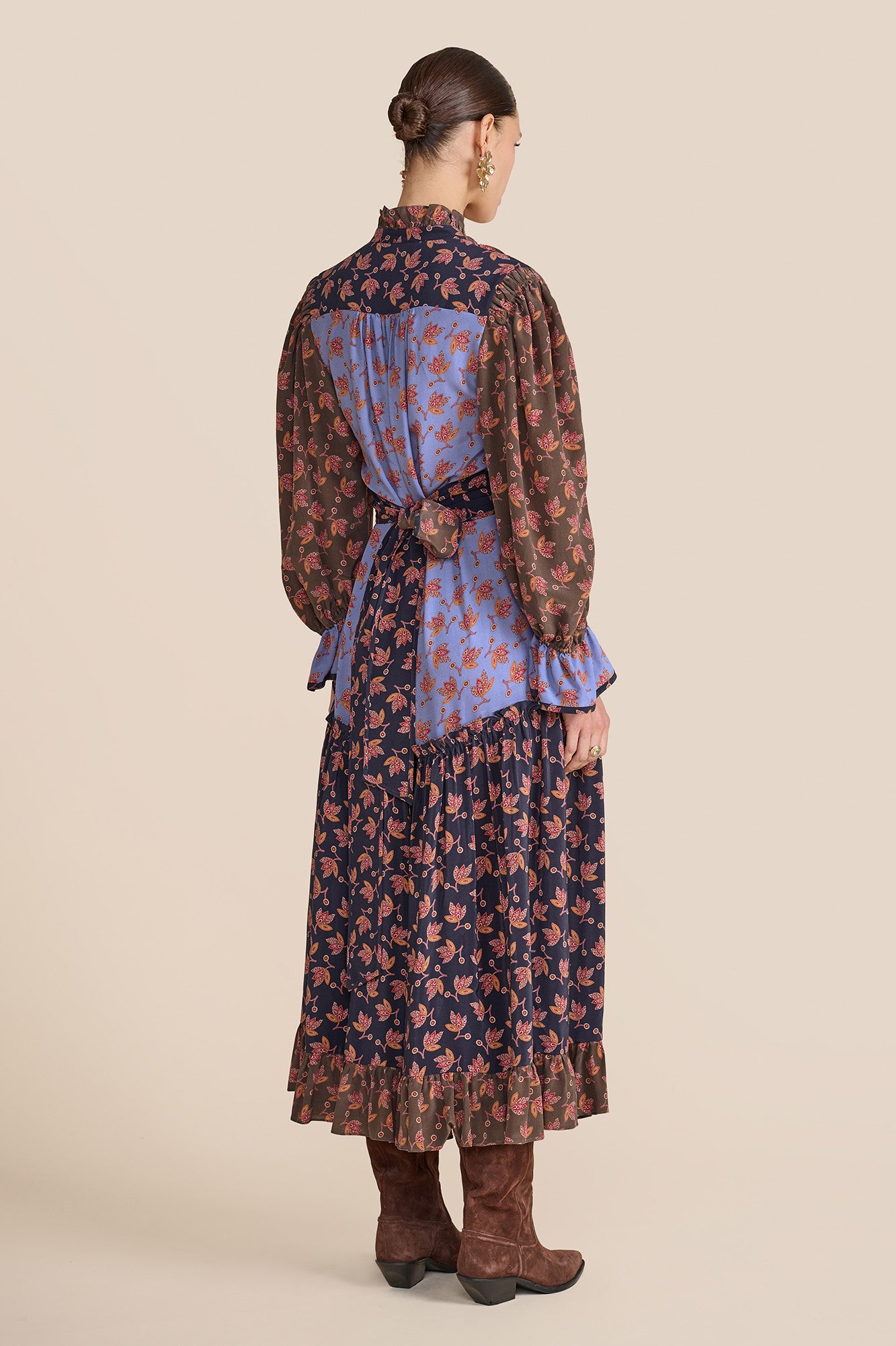 Darsha Multi Paisley Dress