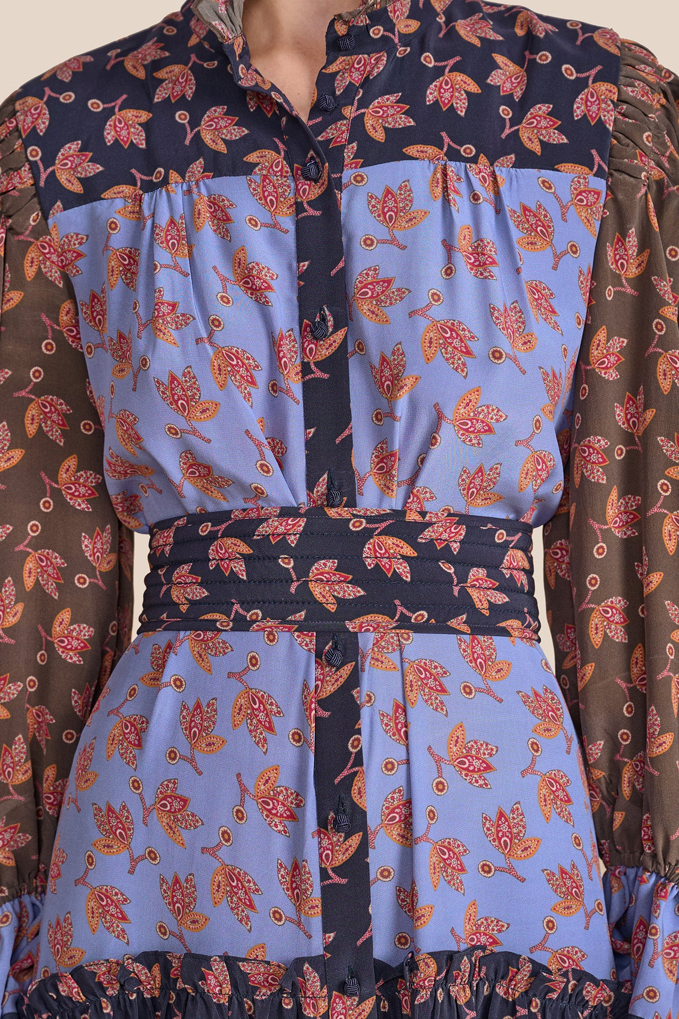 Darsha Multi Paisley Dress