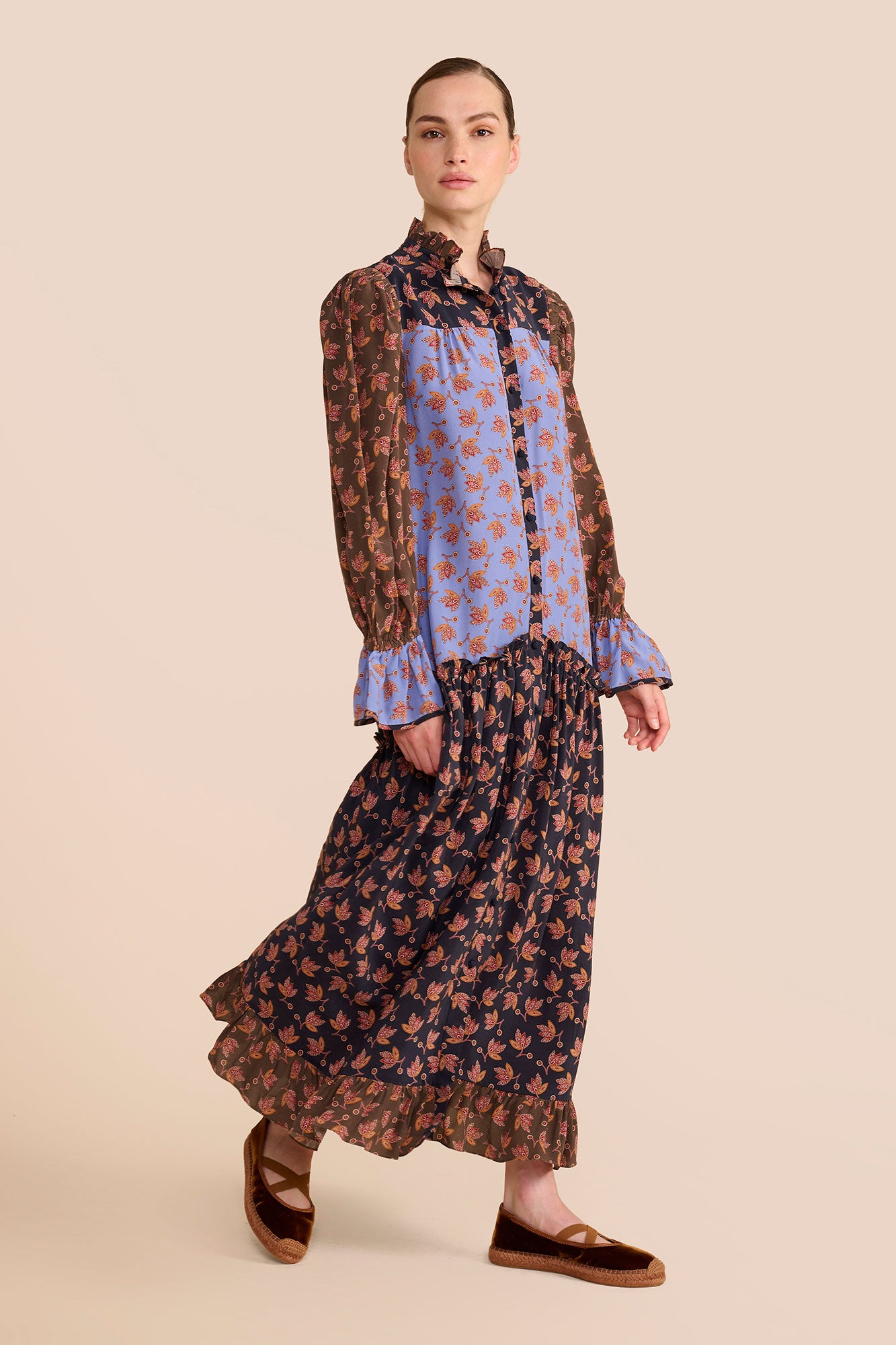 Darsha Multi Paisley Dress