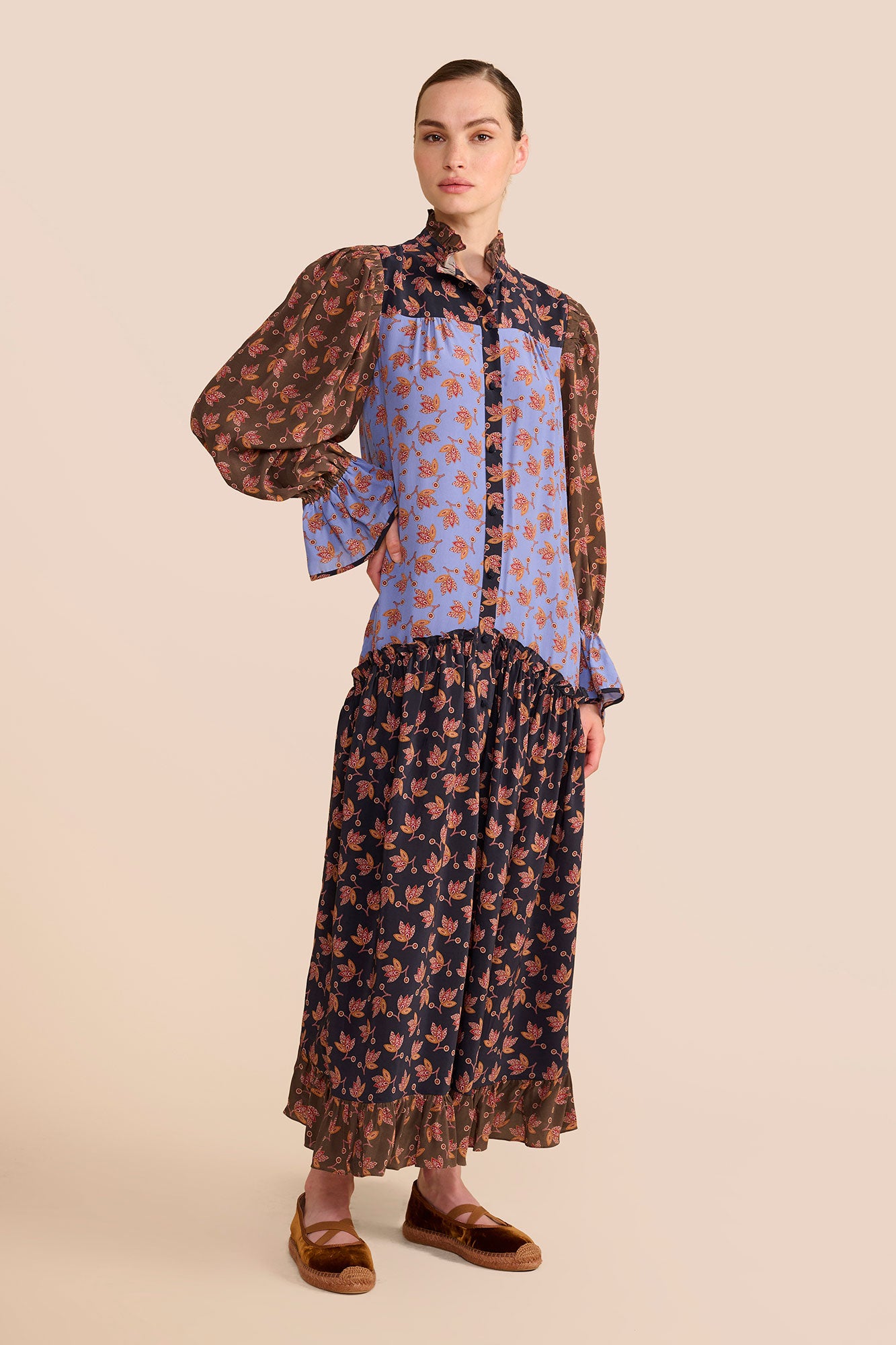 Darsha Multi Paisley Dress