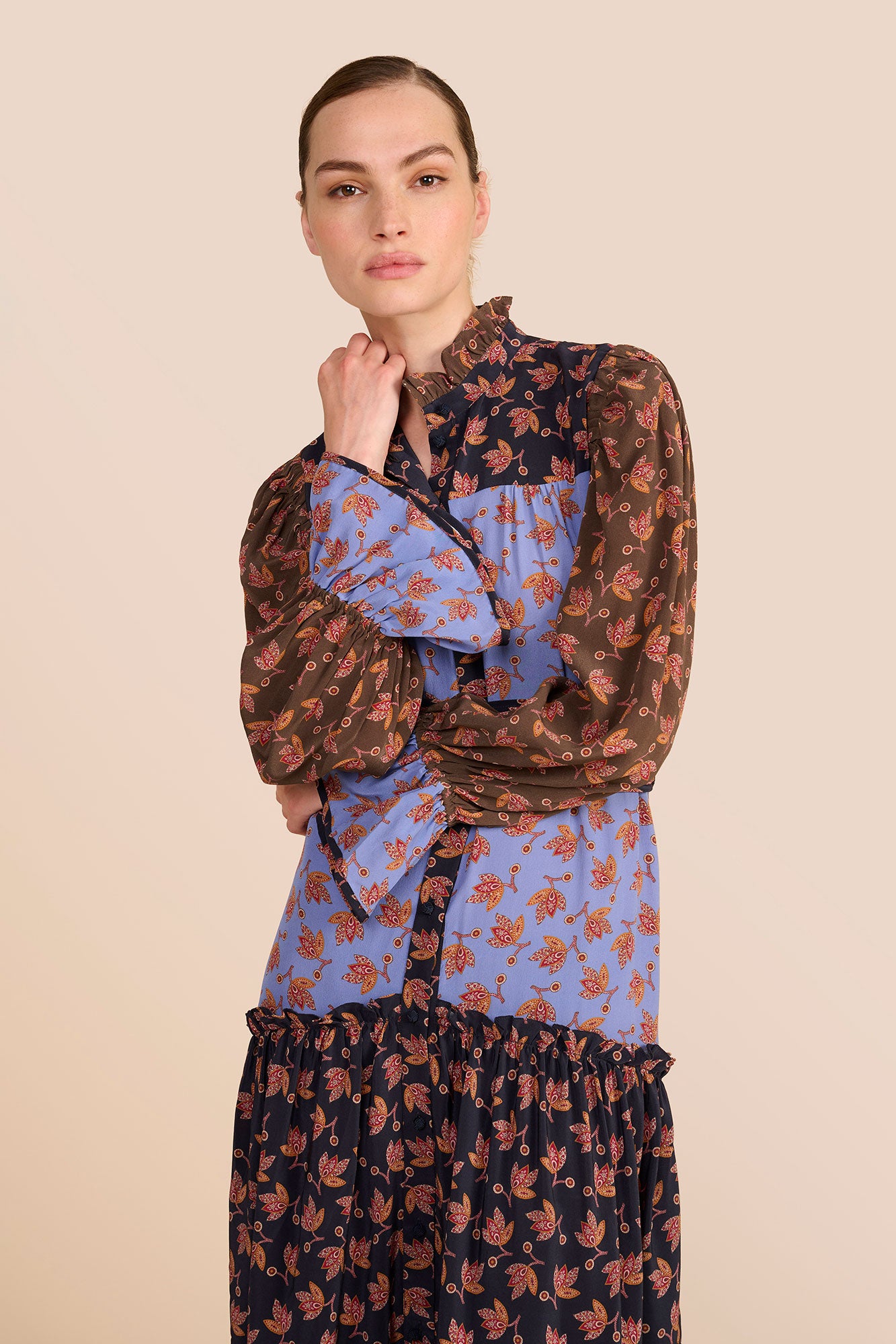 Darsha Multi Paisley Dress