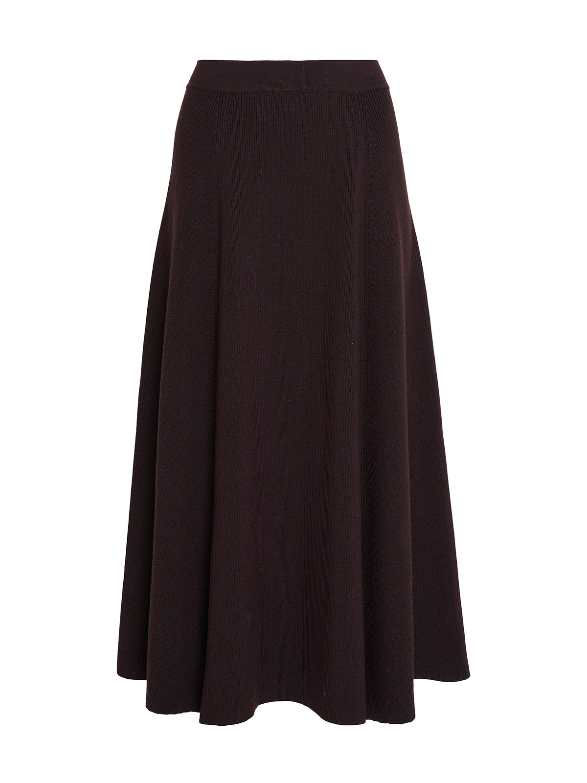 Eliza Chocolate Knit Skirt