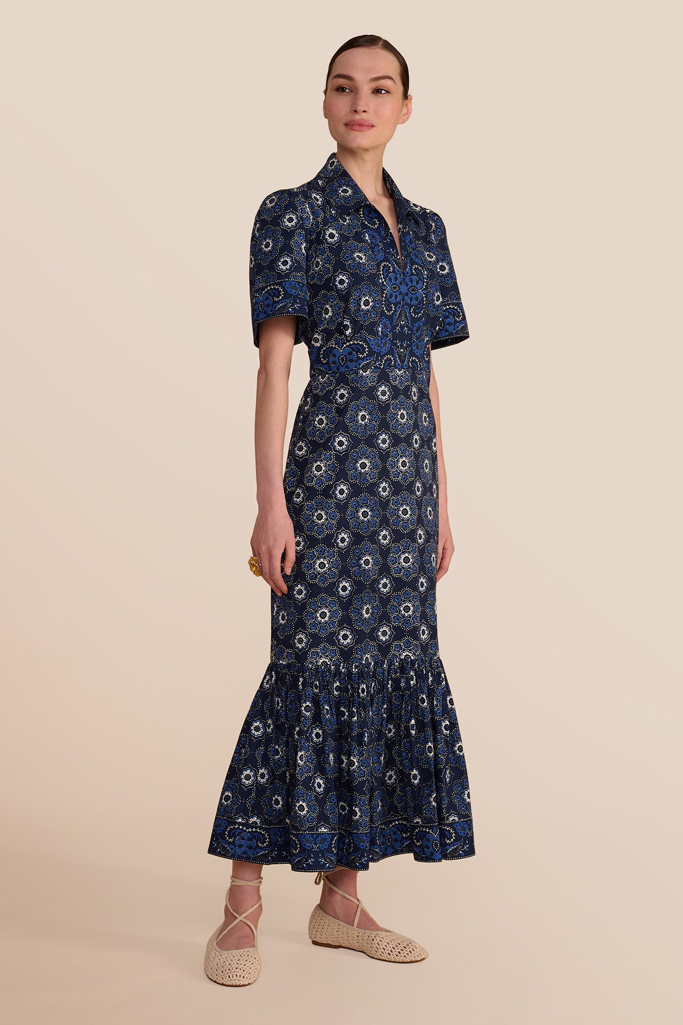 Felicity Navy Floral Dress