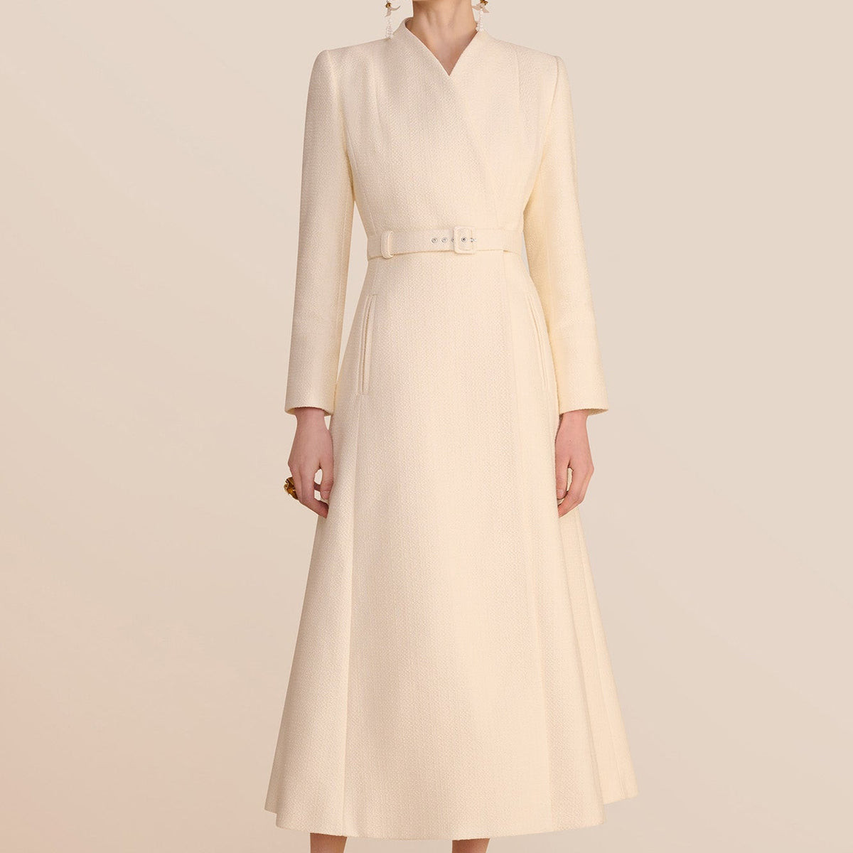 Josephine Cream Coat | Women