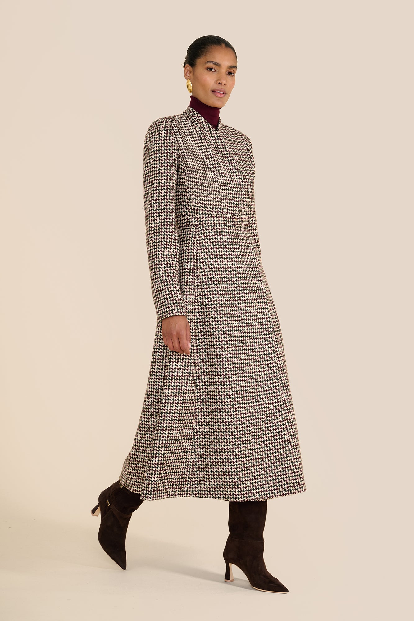 Josephine Country Check Coat