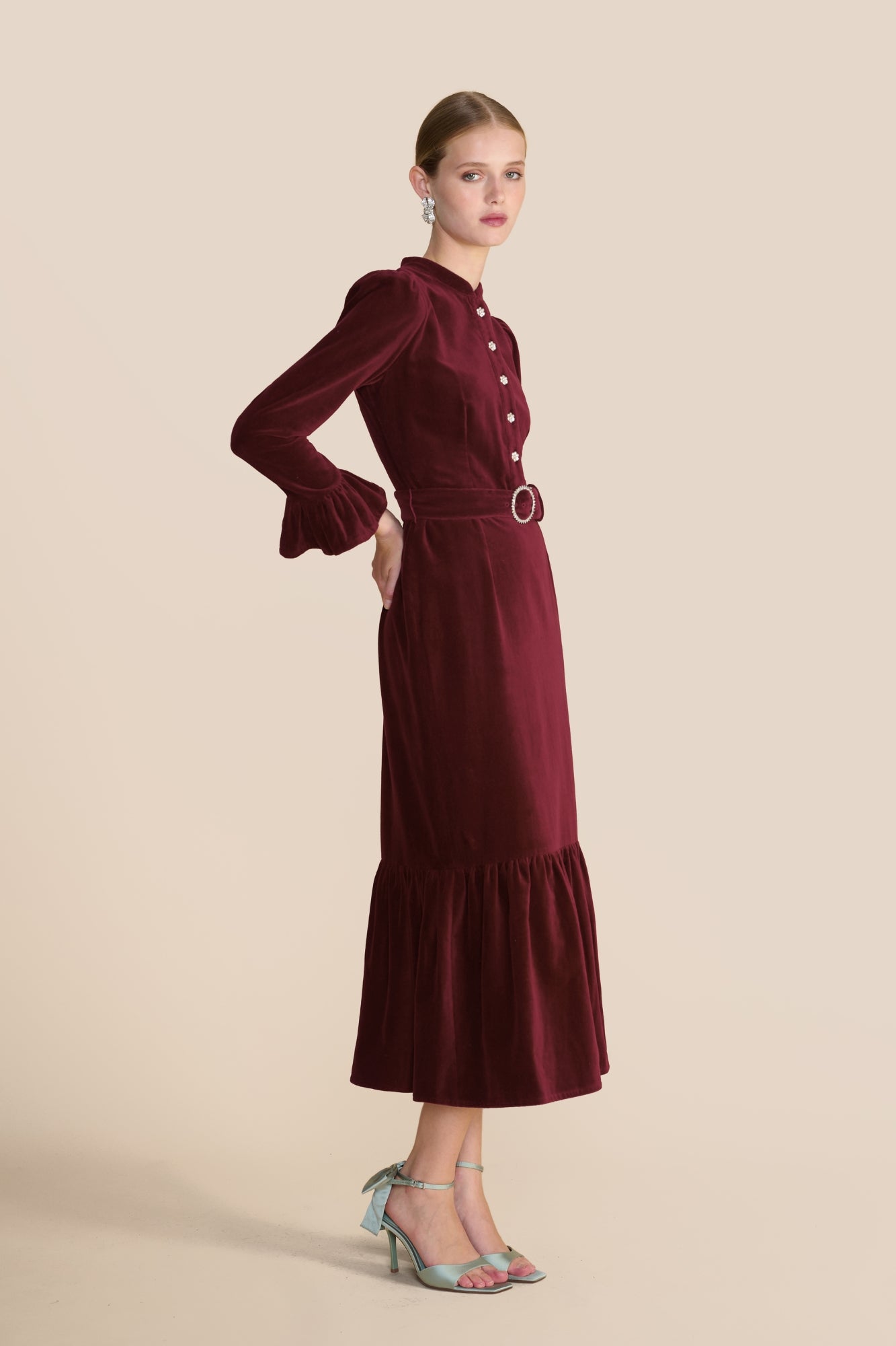 Juniper Burgundy Dress