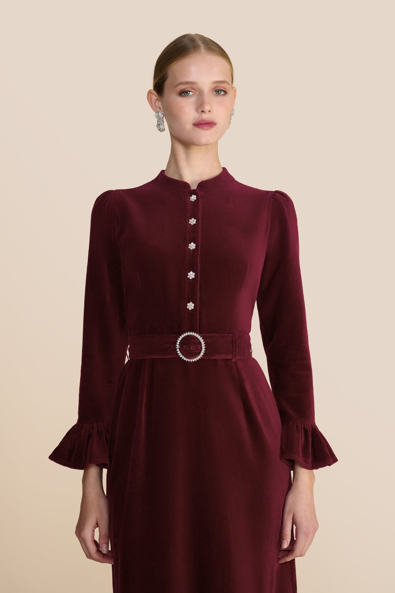 Juniper Burgundy Dress
