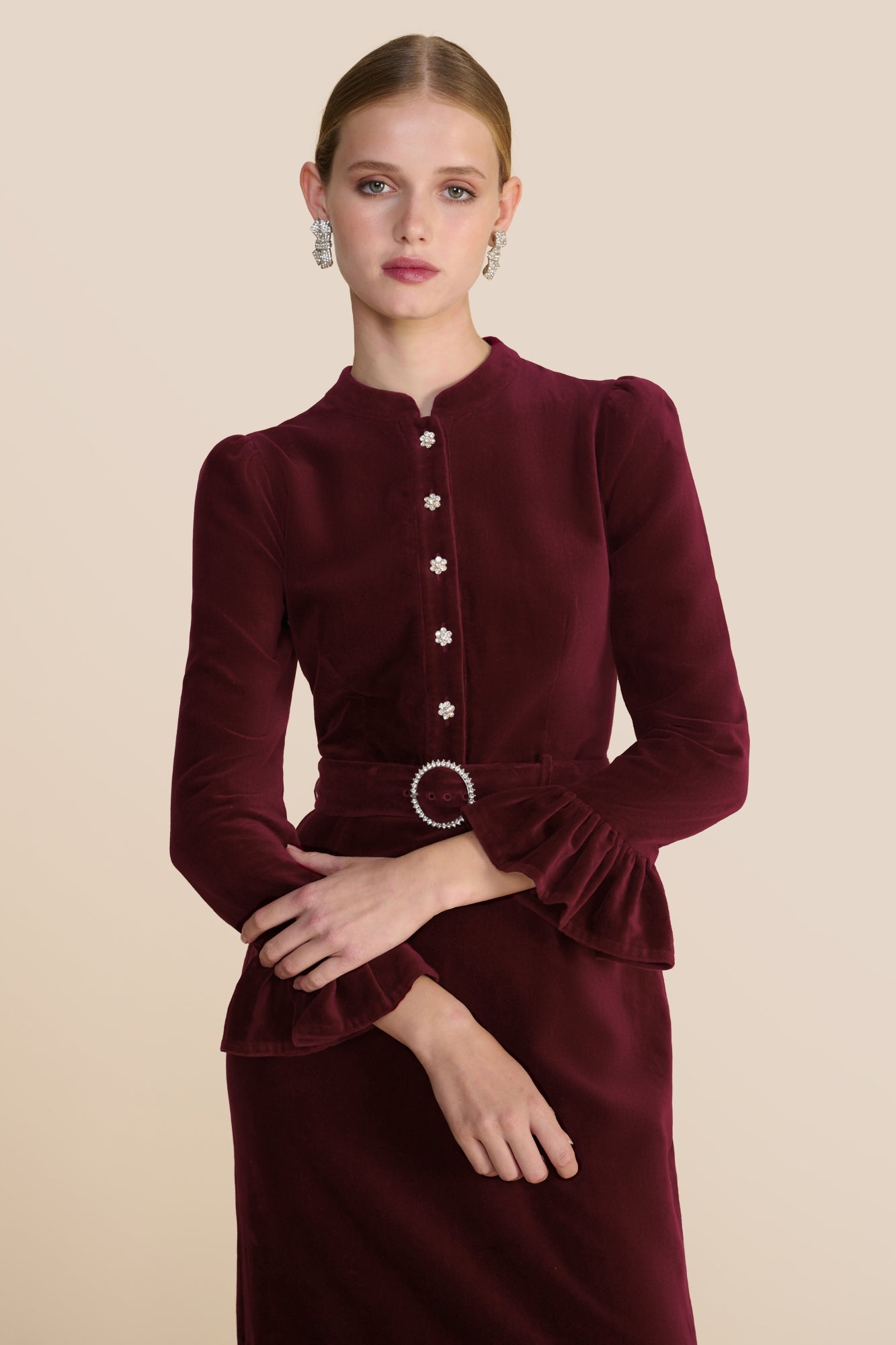 Juniper Burgundy Dress