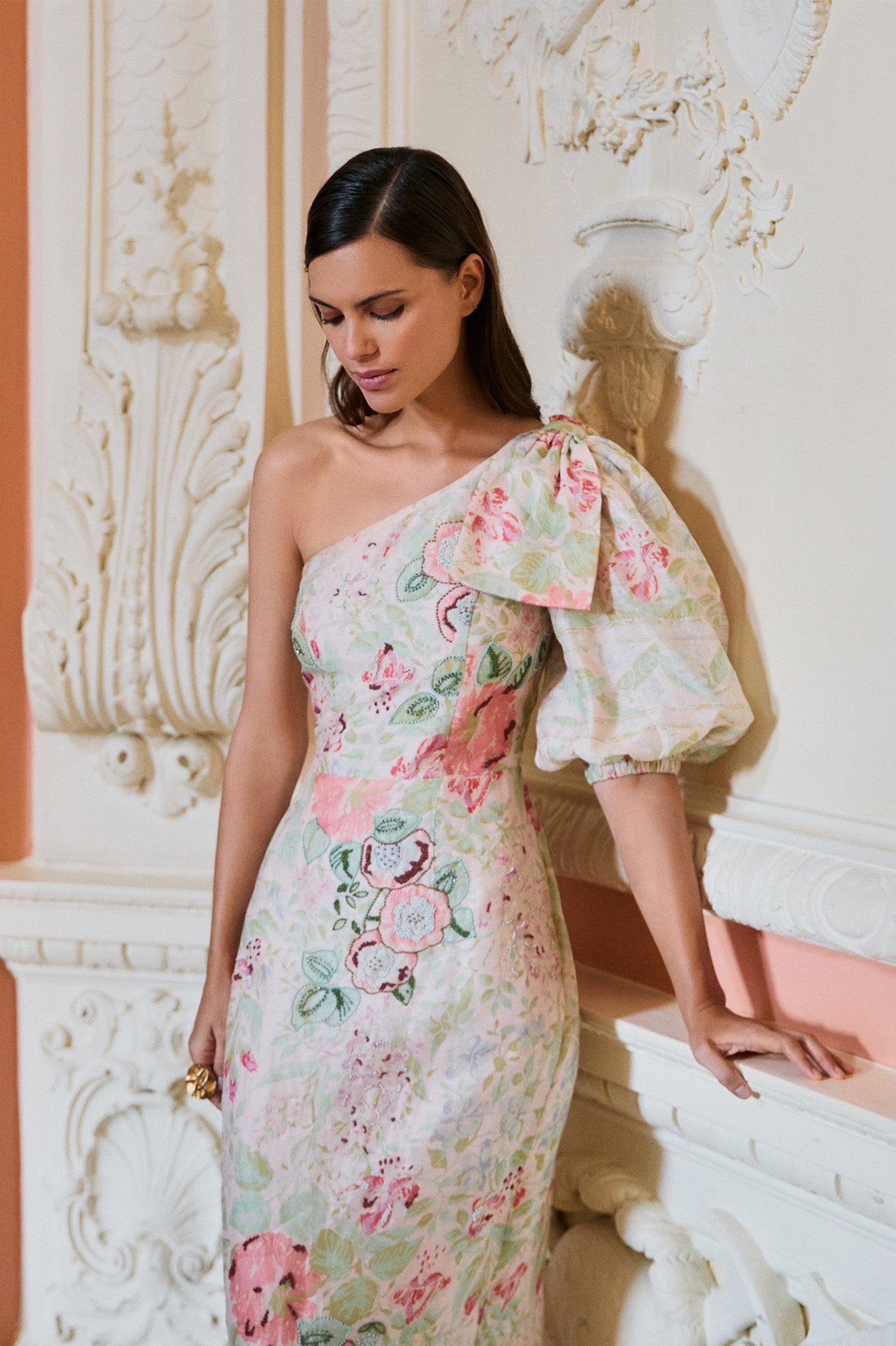 Solange Romantic Floral Dress