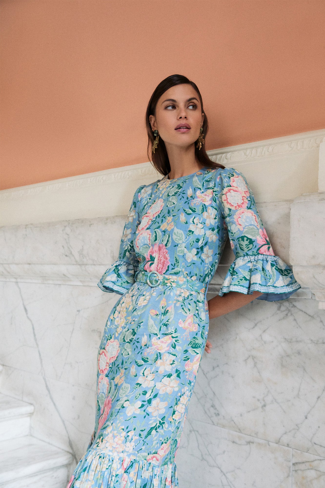 Aster Romantic Floral Dress