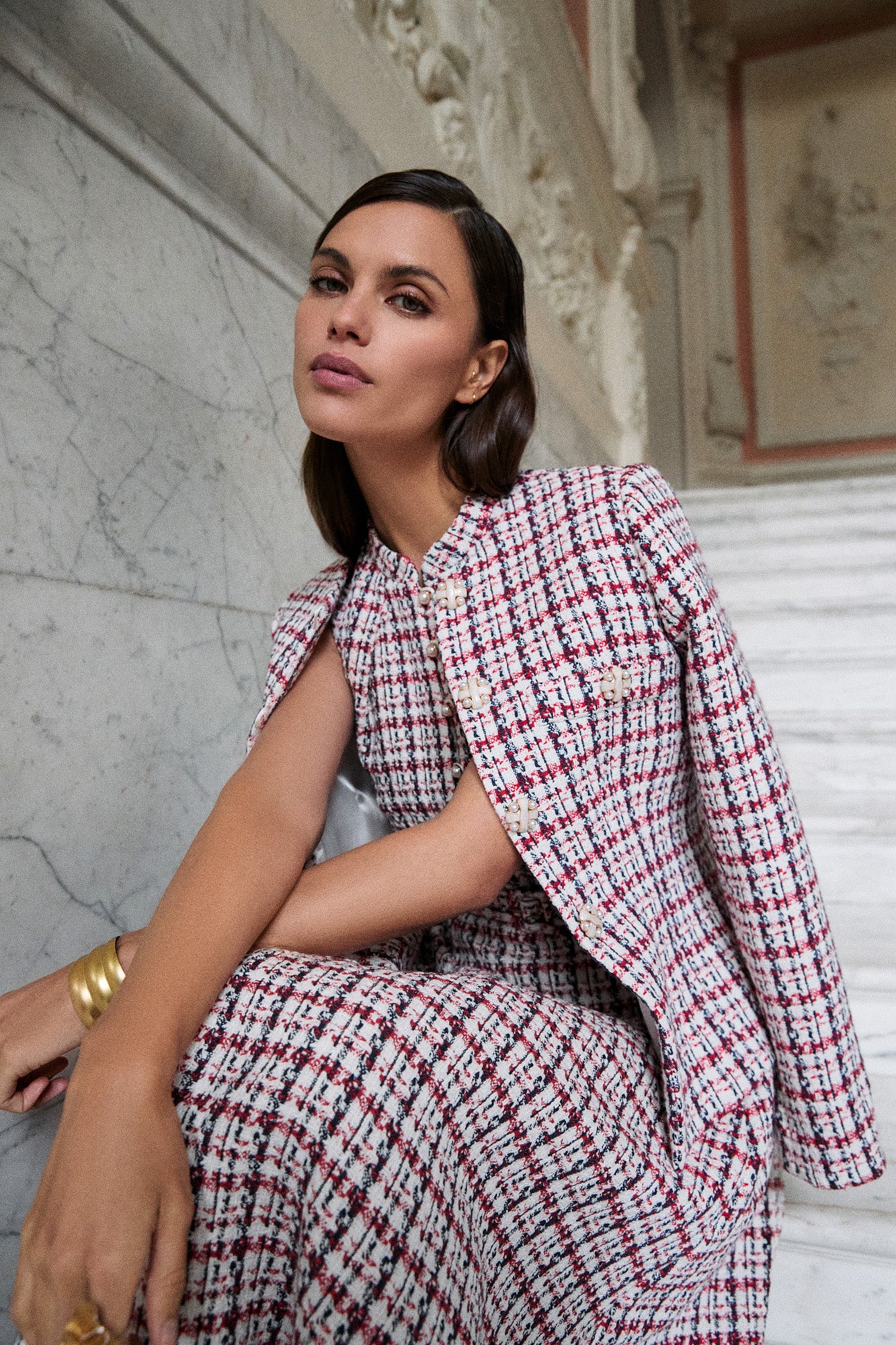 Charlotte Check Jacket