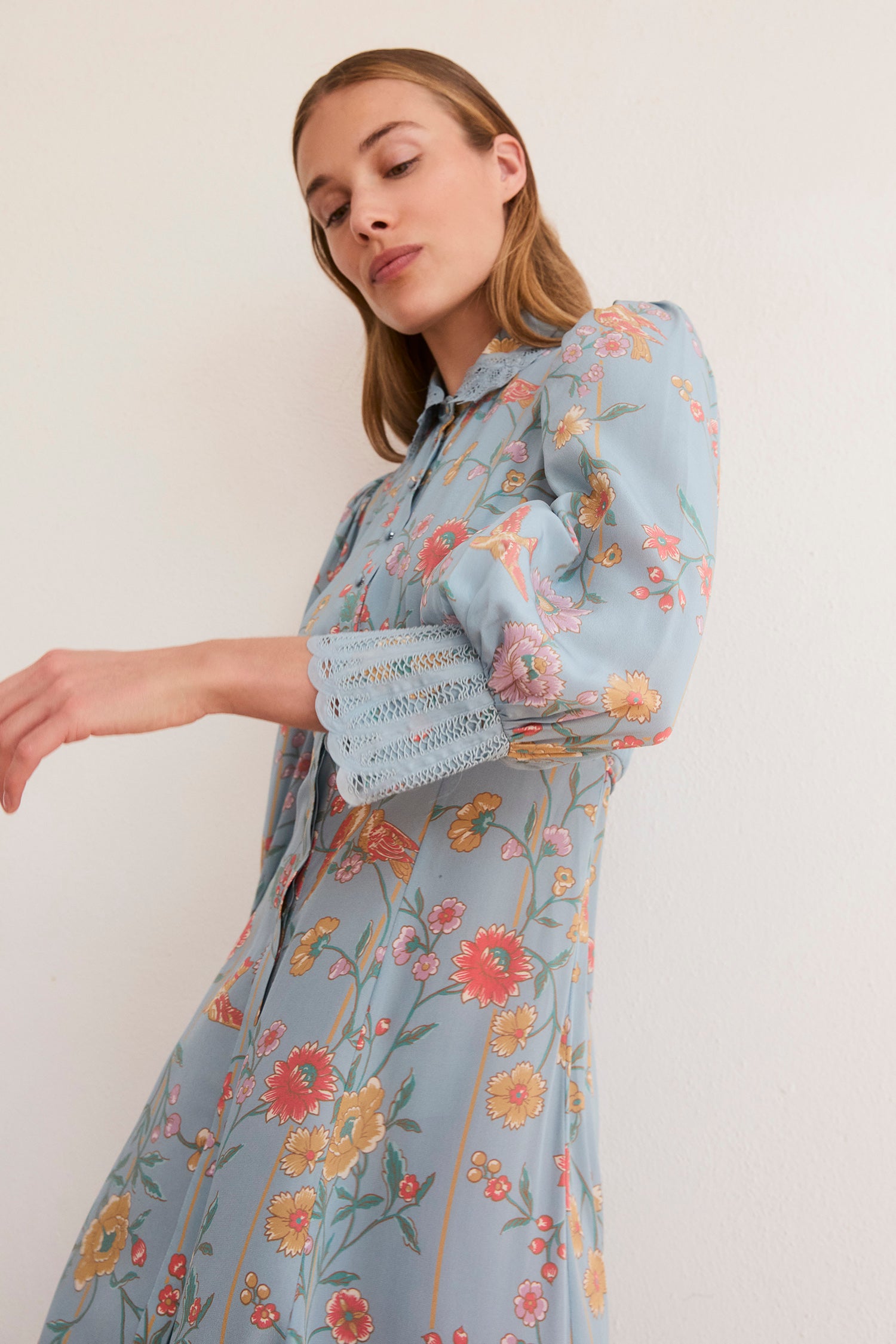 Calla Bamboo & Birds Dress