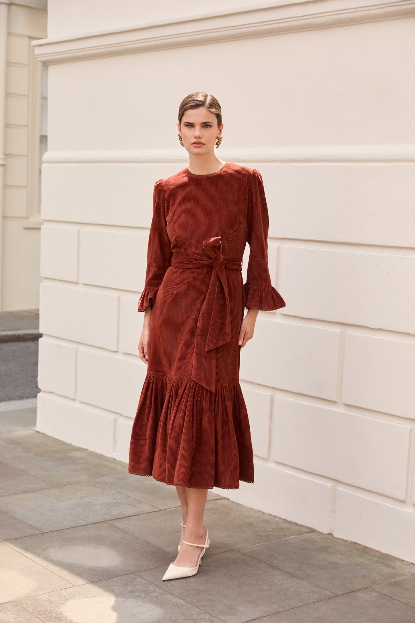 Aster Paprika Dress