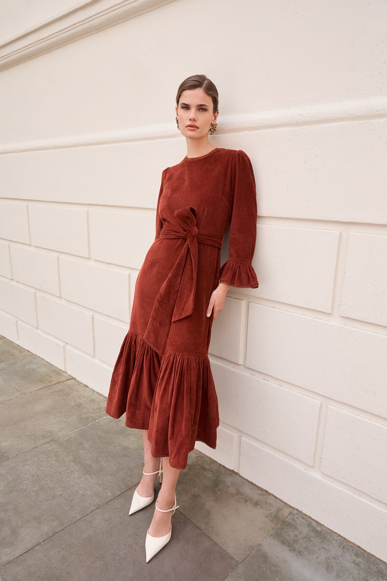 Aster Paprika Dress