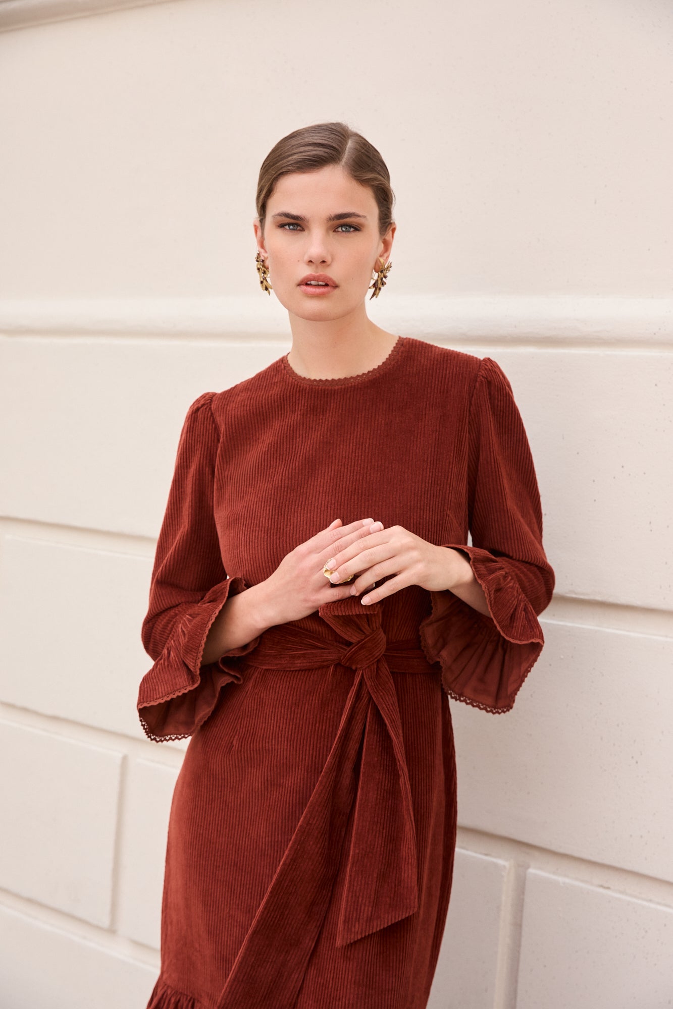 Aster Paprika Dress