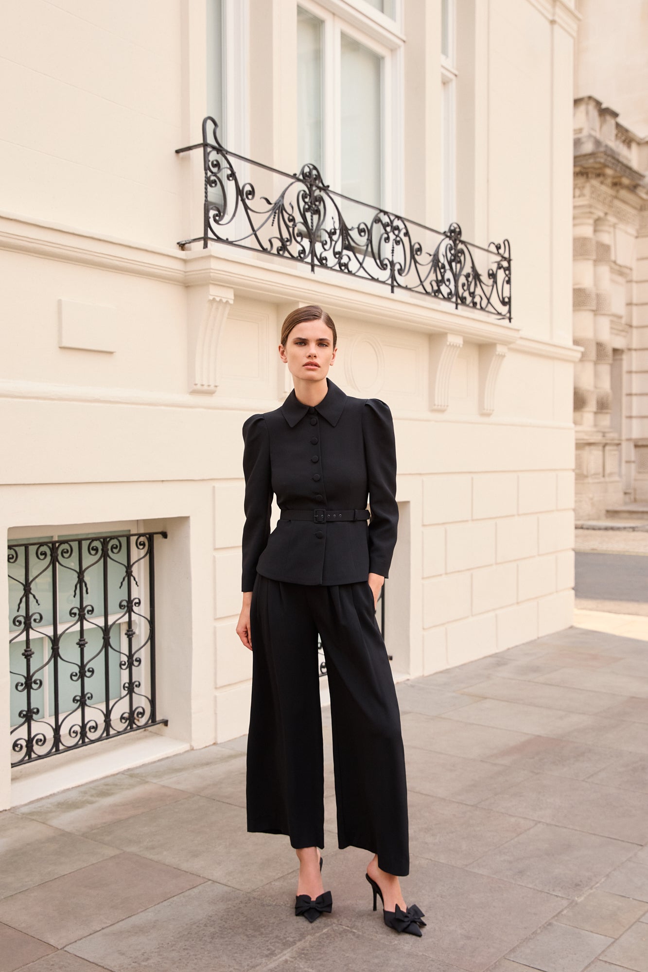 Portia Black Trousers