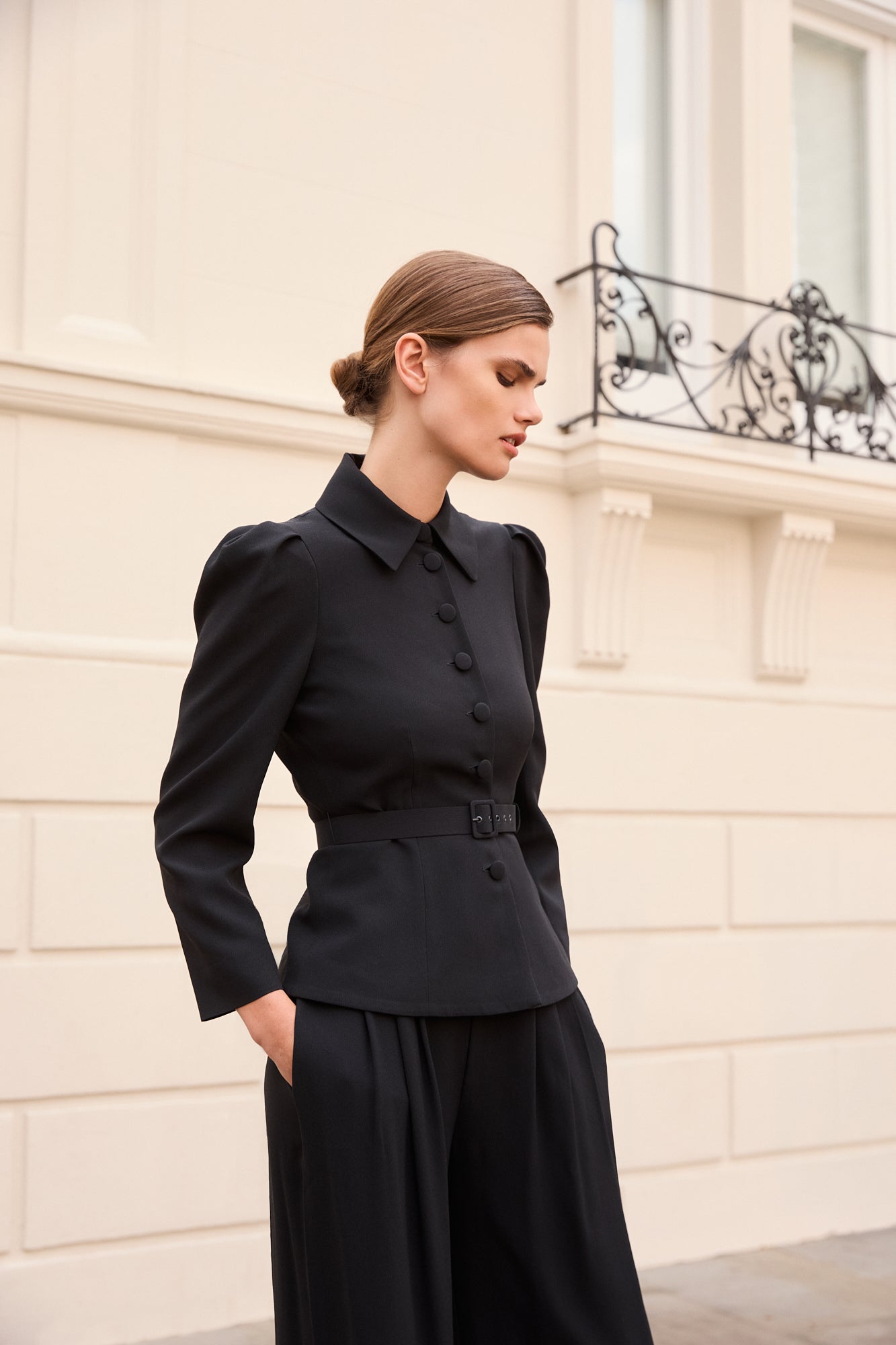 Portia Black Trousers