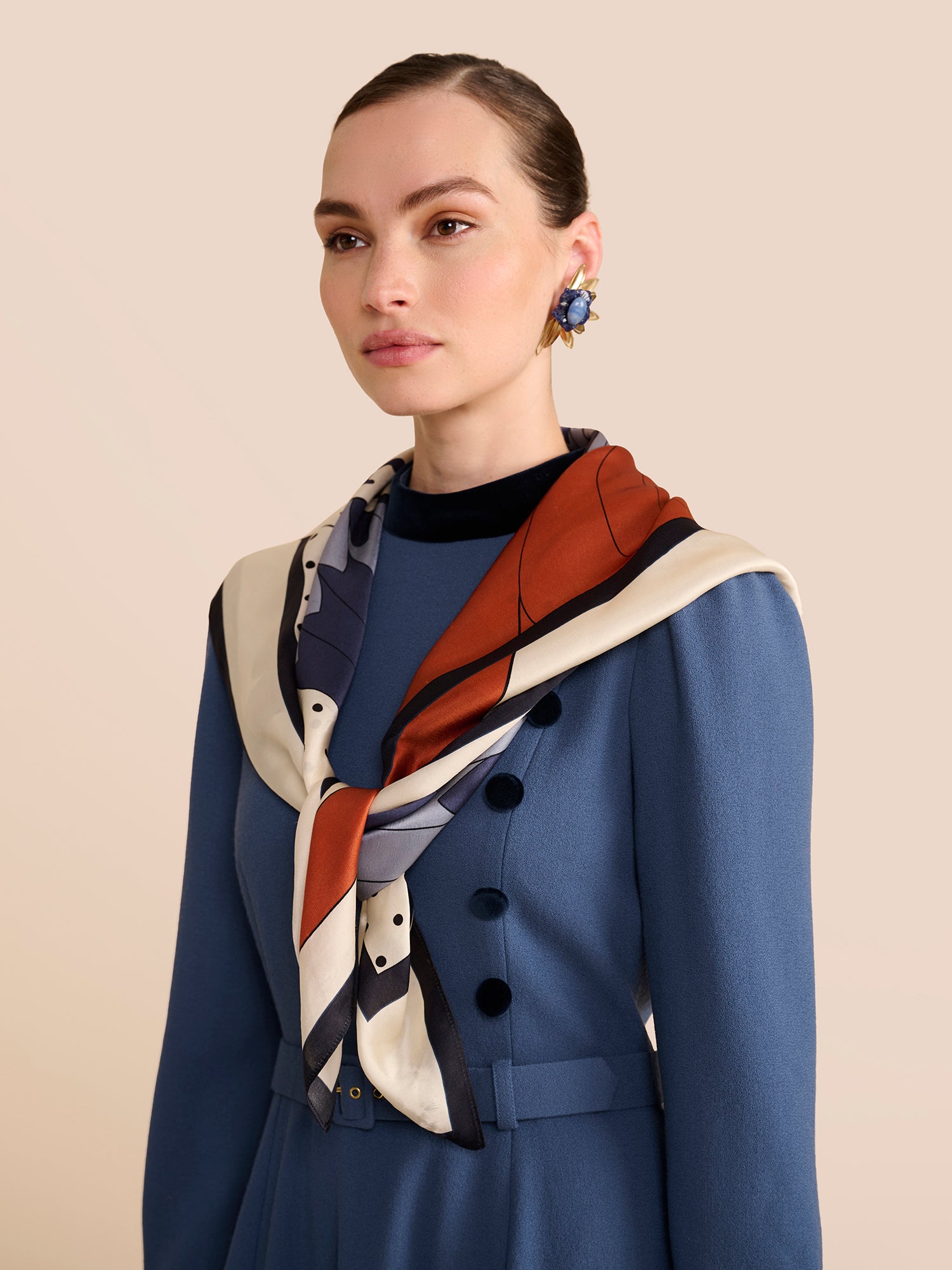Liberté Tan Scarf