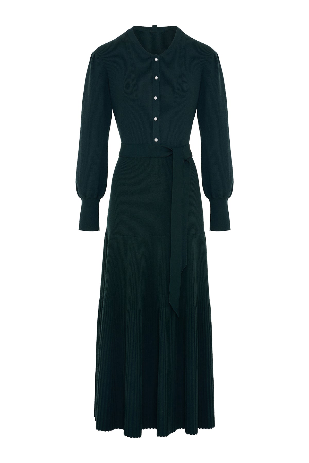 Claudia Knit Dress Evergreen