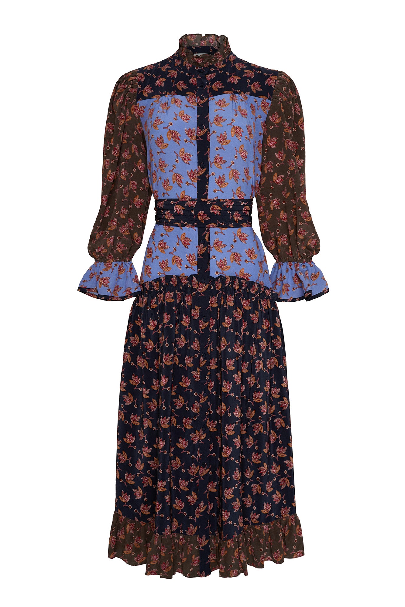 Darsha Multi Paisley Dress