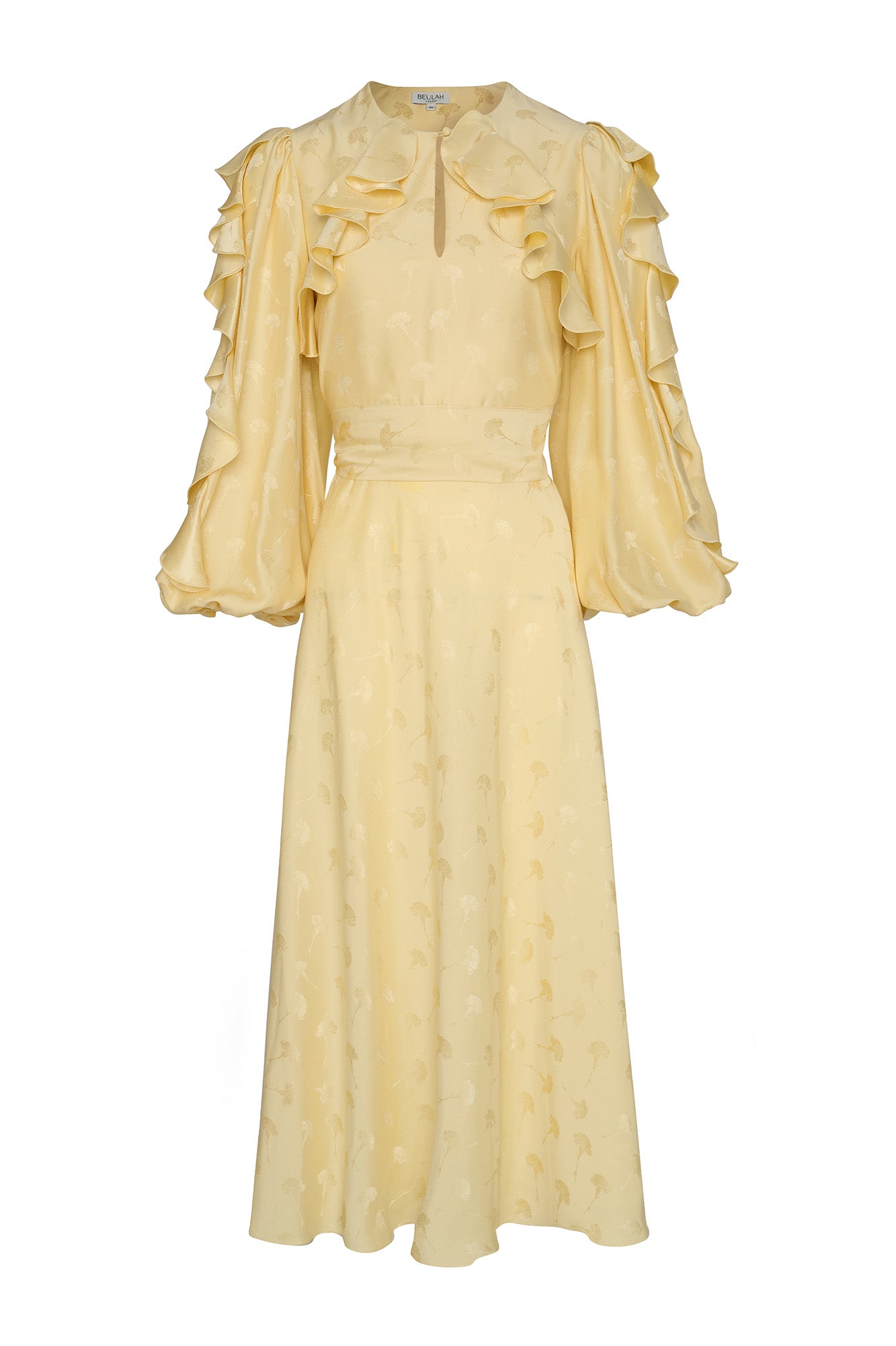 Ruby Lemon Carnation Dress