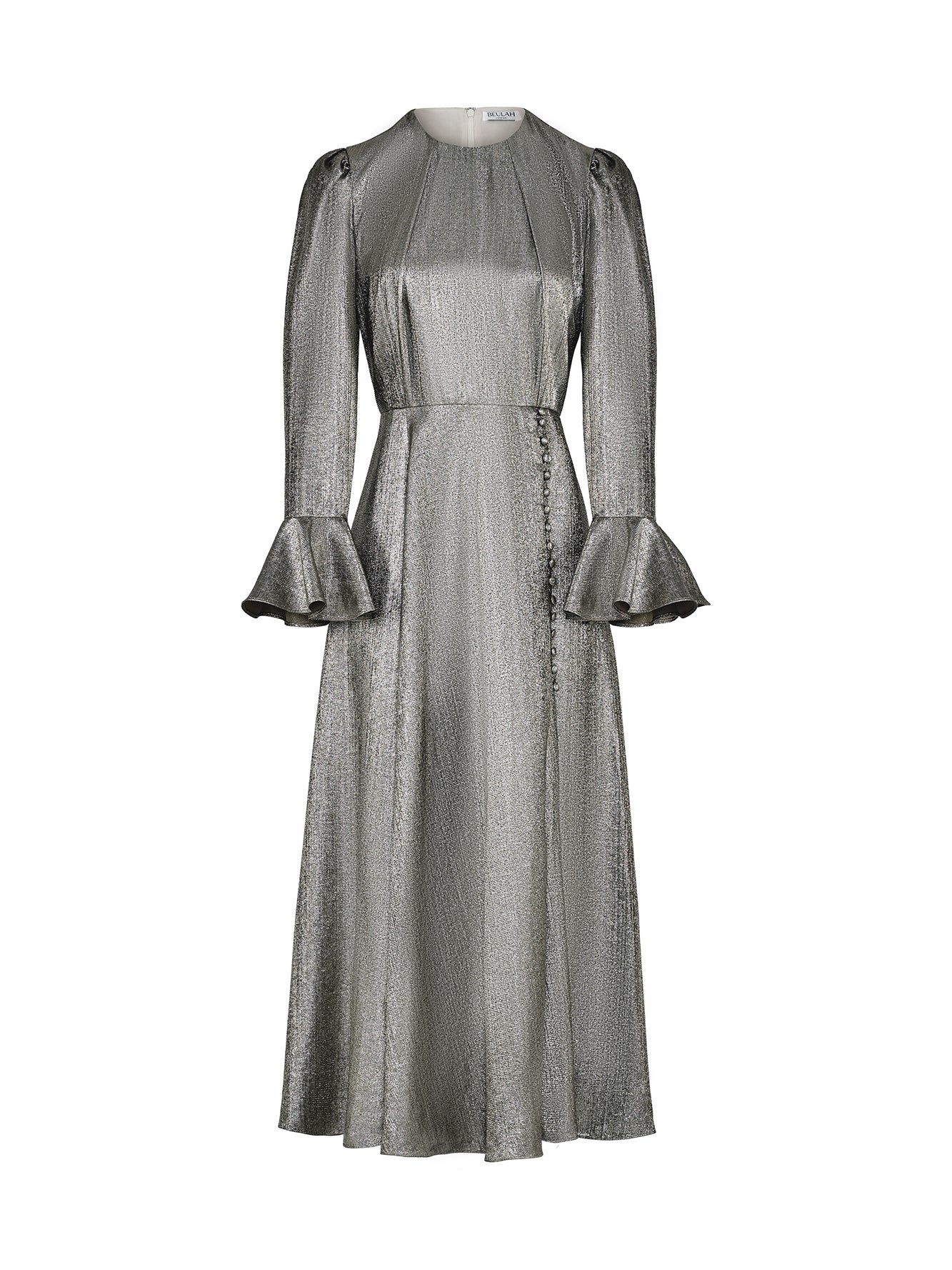 Yahvi Oyster Long Dress