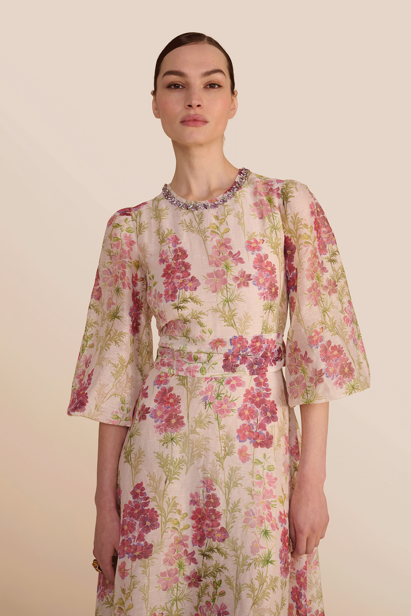 Mikela Delphinium Dress