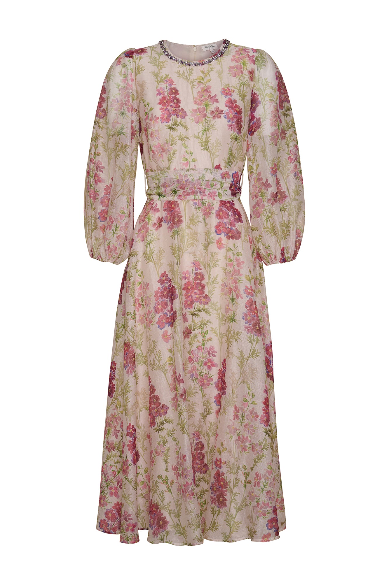 Mikela Delphinium Dress