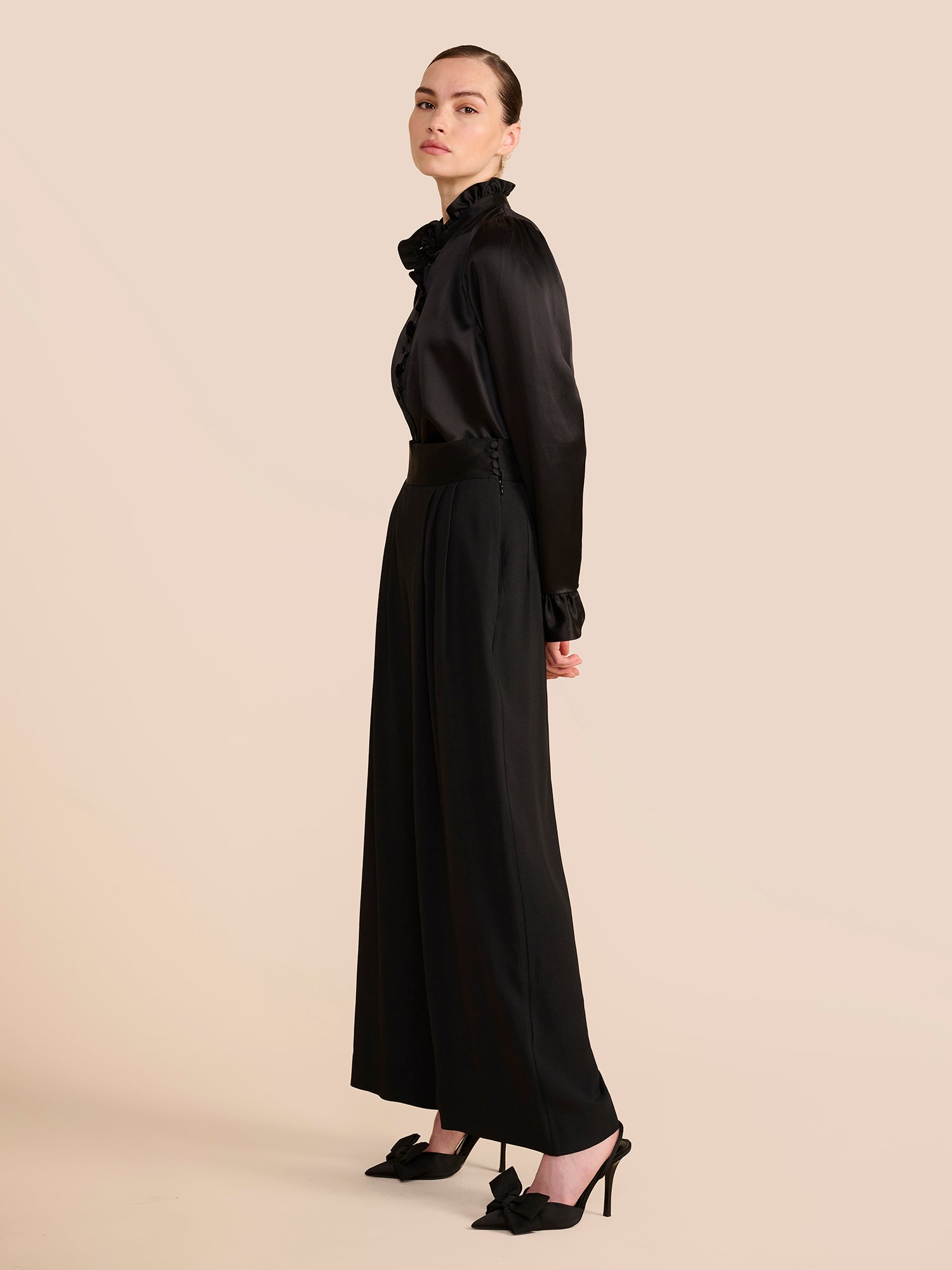 Portia Black Trousers
