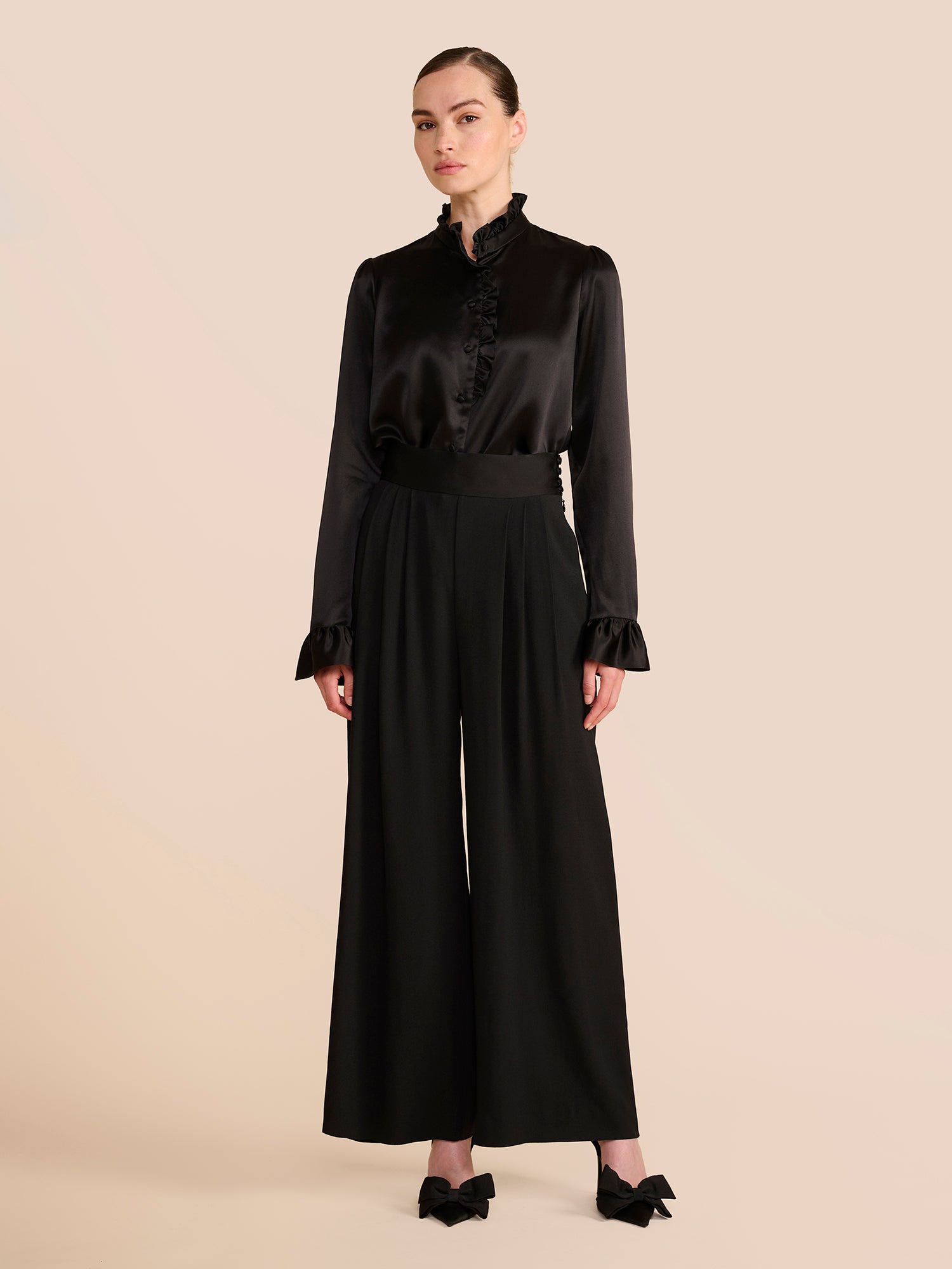 Marlie Black Blouse