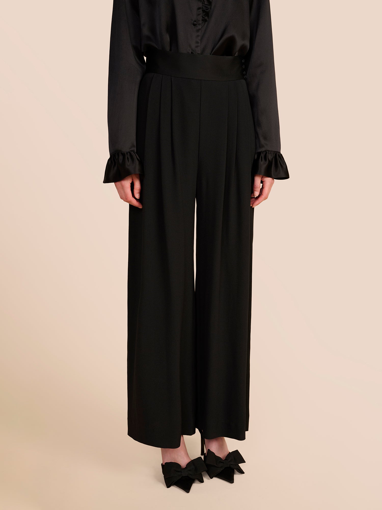 Portia Black Trousers