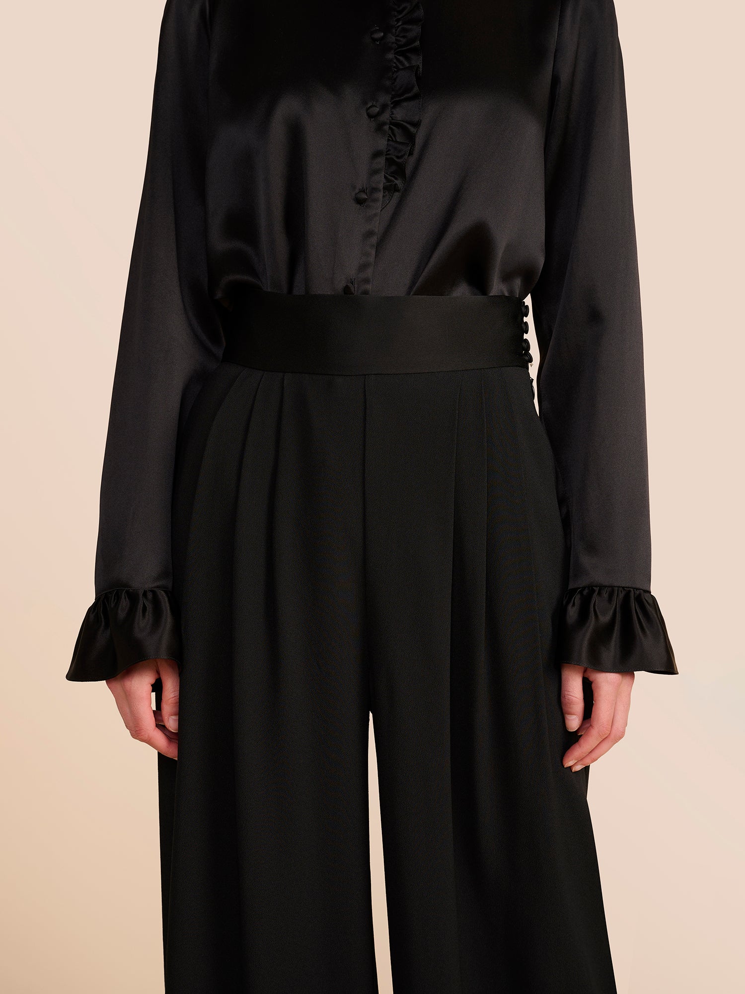 Portia Black Trousers