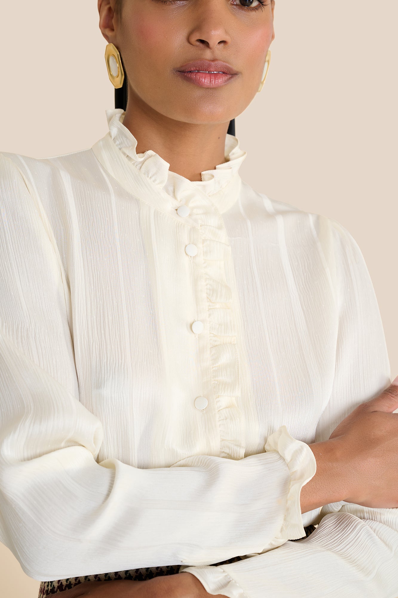 Marlie Ivory Blouse