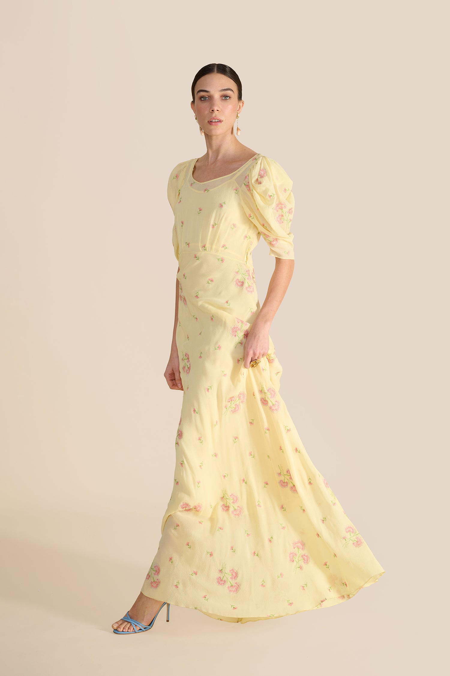 Paloma Lemon Dandelion Dress