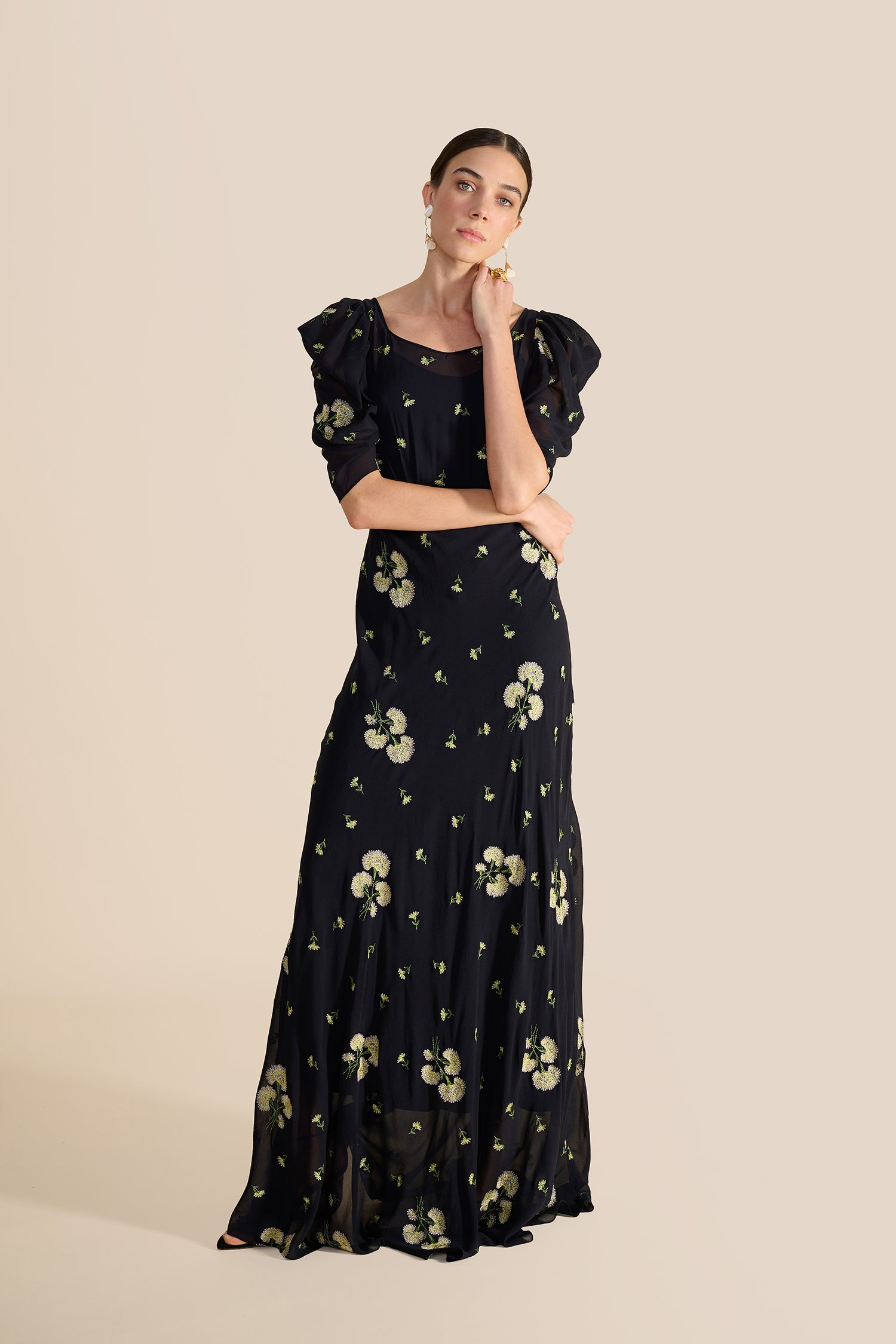 Paloma Navy Dandelion Dress