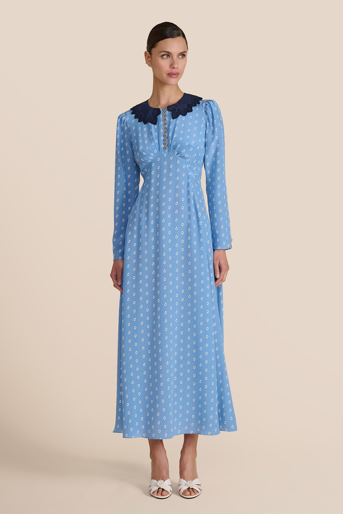 Romy Chambre Paisley Dress