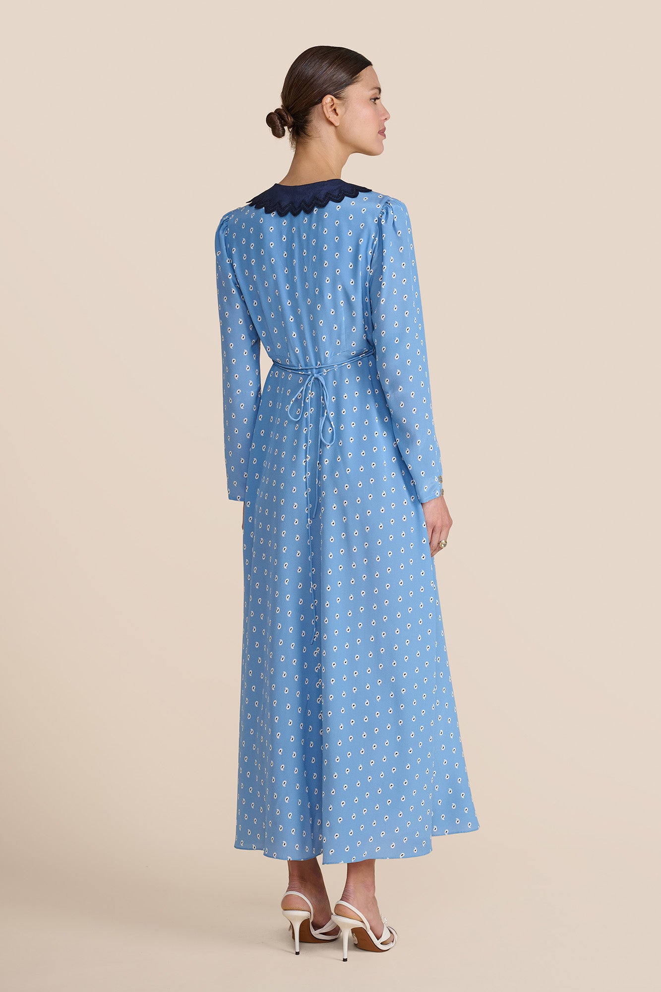 Romy Chambre Paisley Dress