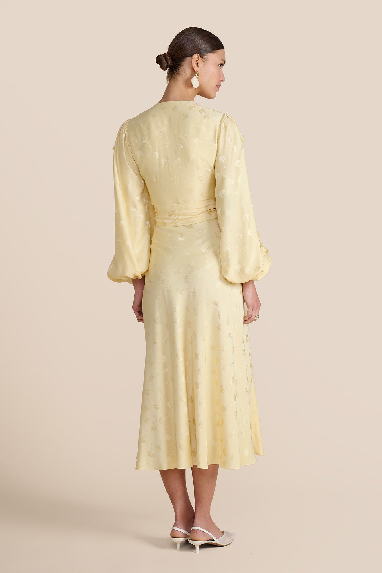 Ruby Lemon Carnation Dress