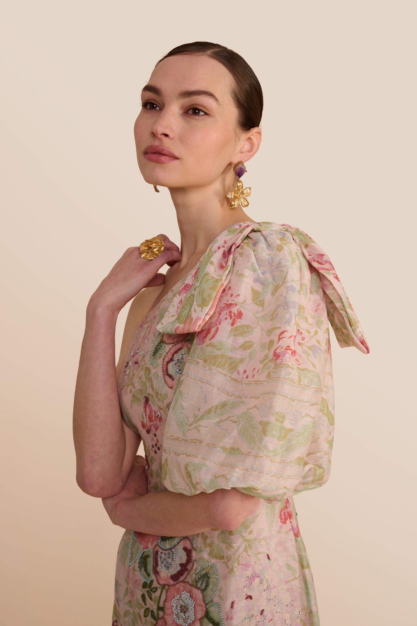 Solange Romantic Floral Dress