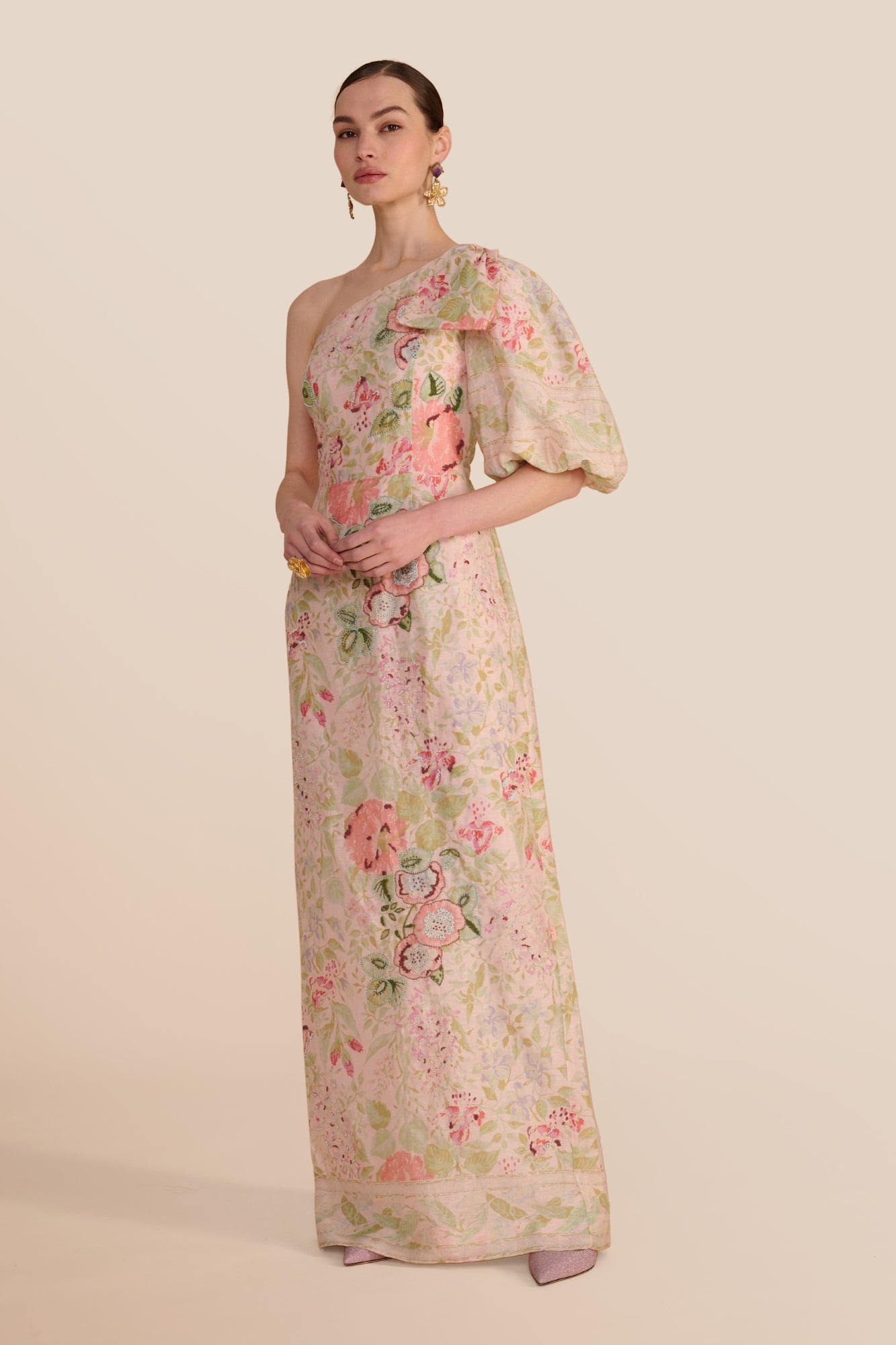 Solange Romantic Floral Dress