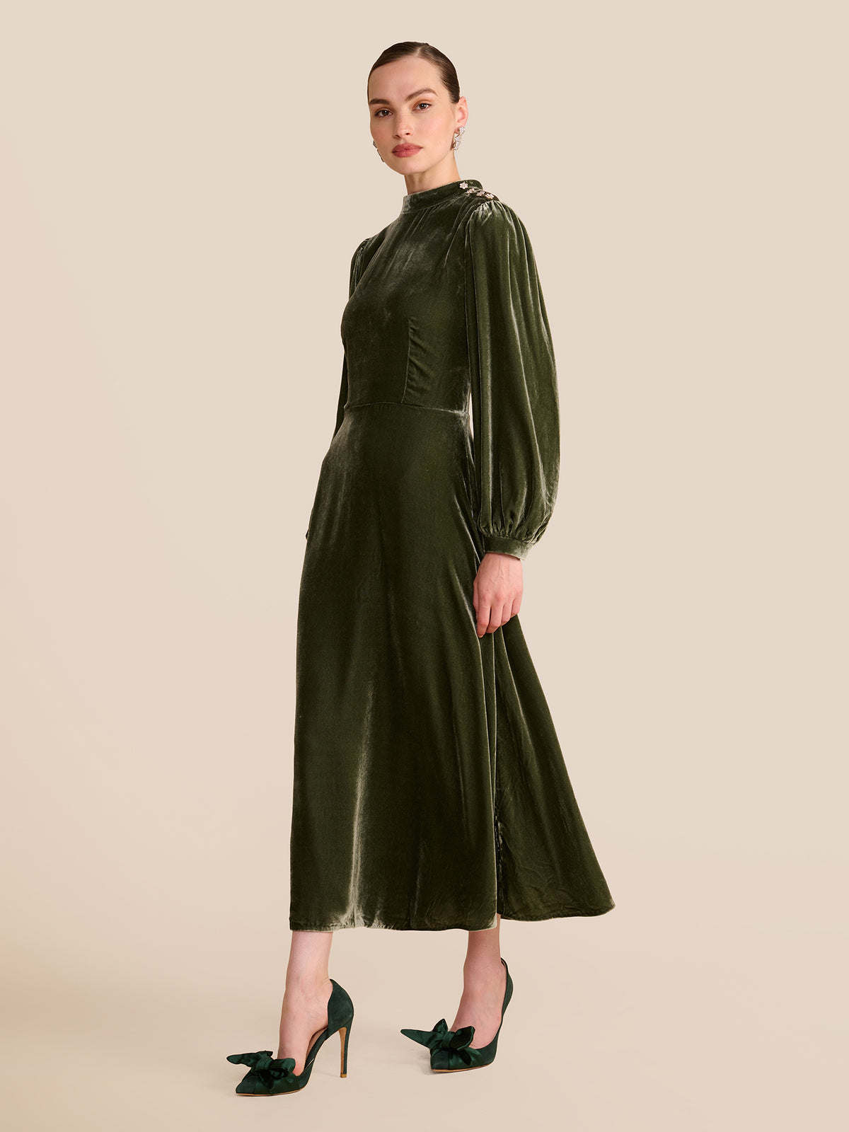Sonia Sage Velvet Dress