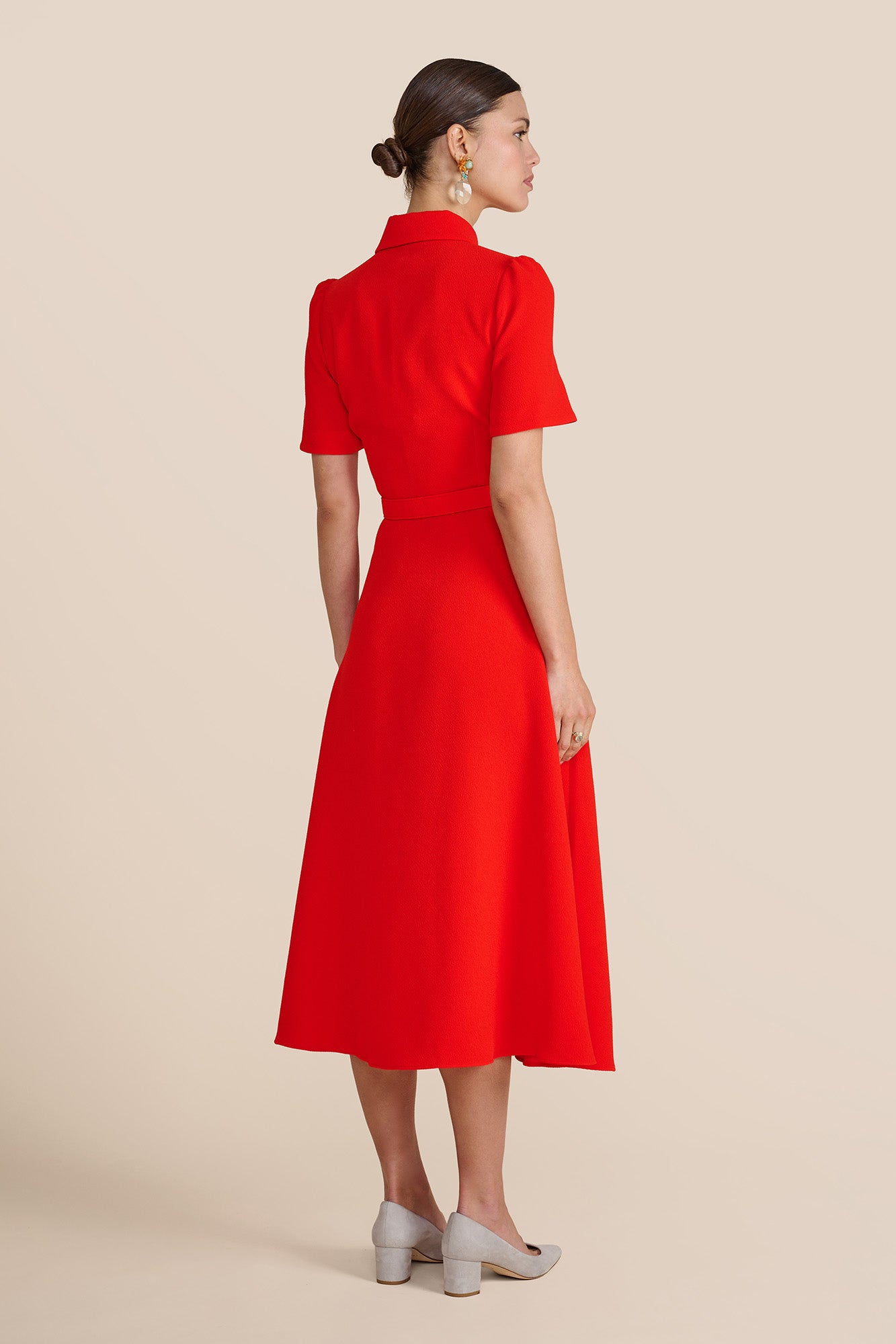 Violet Sunset Red Dress